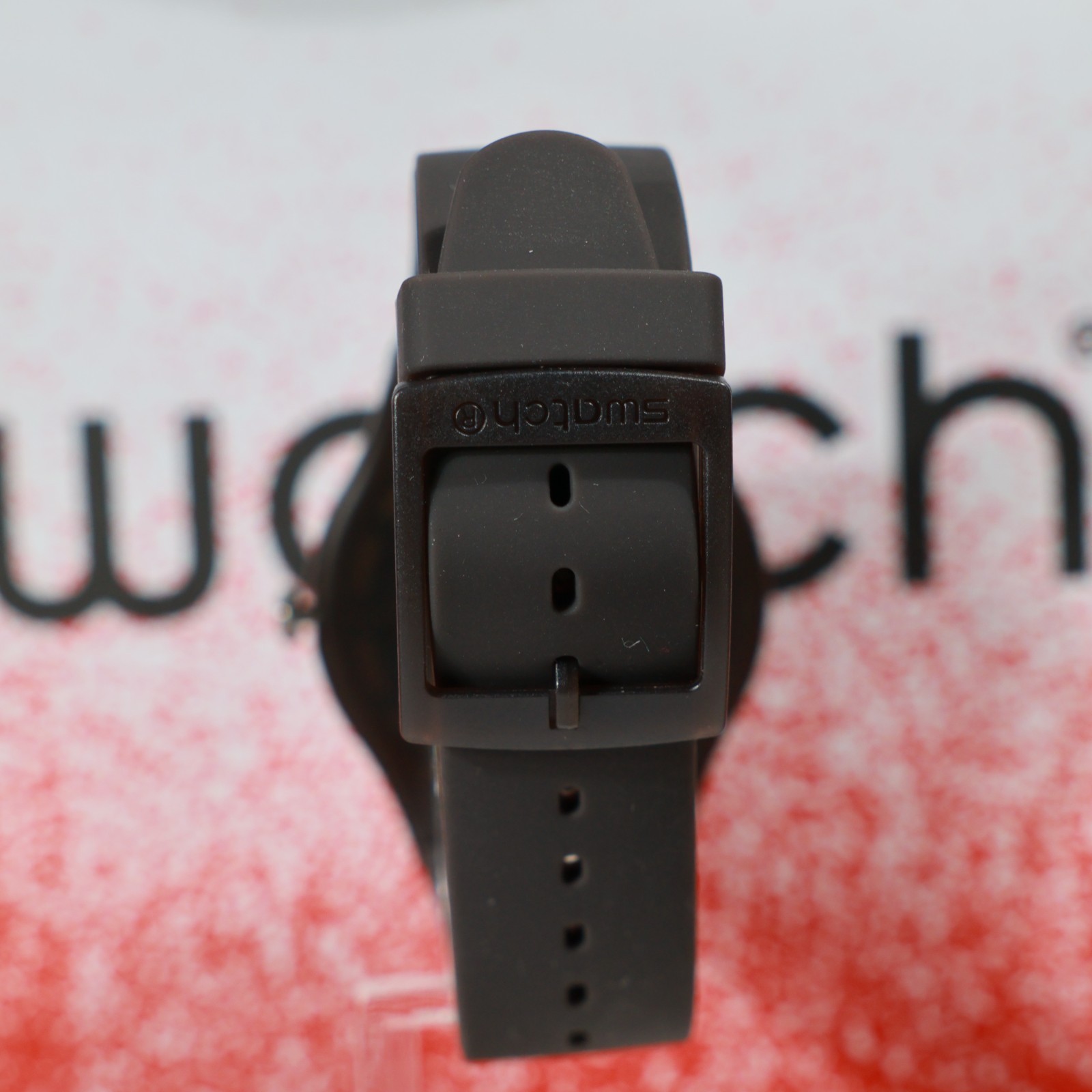 New Gent Swiss Swatch Watch BROWN REBEL SUOC700 Gray Black Pink Day Date 41MM