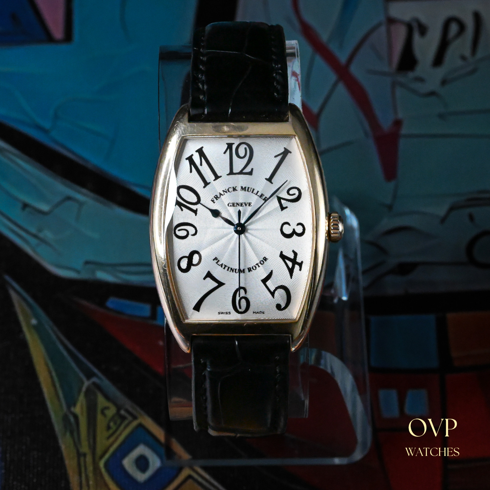 Franck Muller Casablanca Platinum Rotor – Yellow Gold – Watch Only