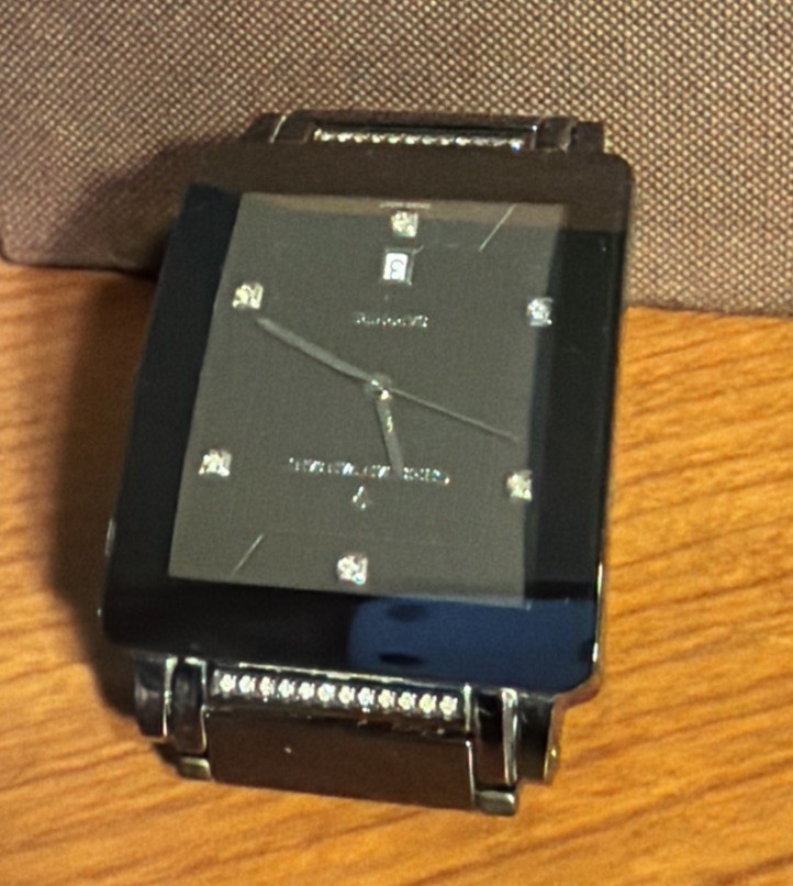 Christian Van Sant 3AS3C1647 Men’s Black Ceramic Quartz Watch Sapphire Crystal