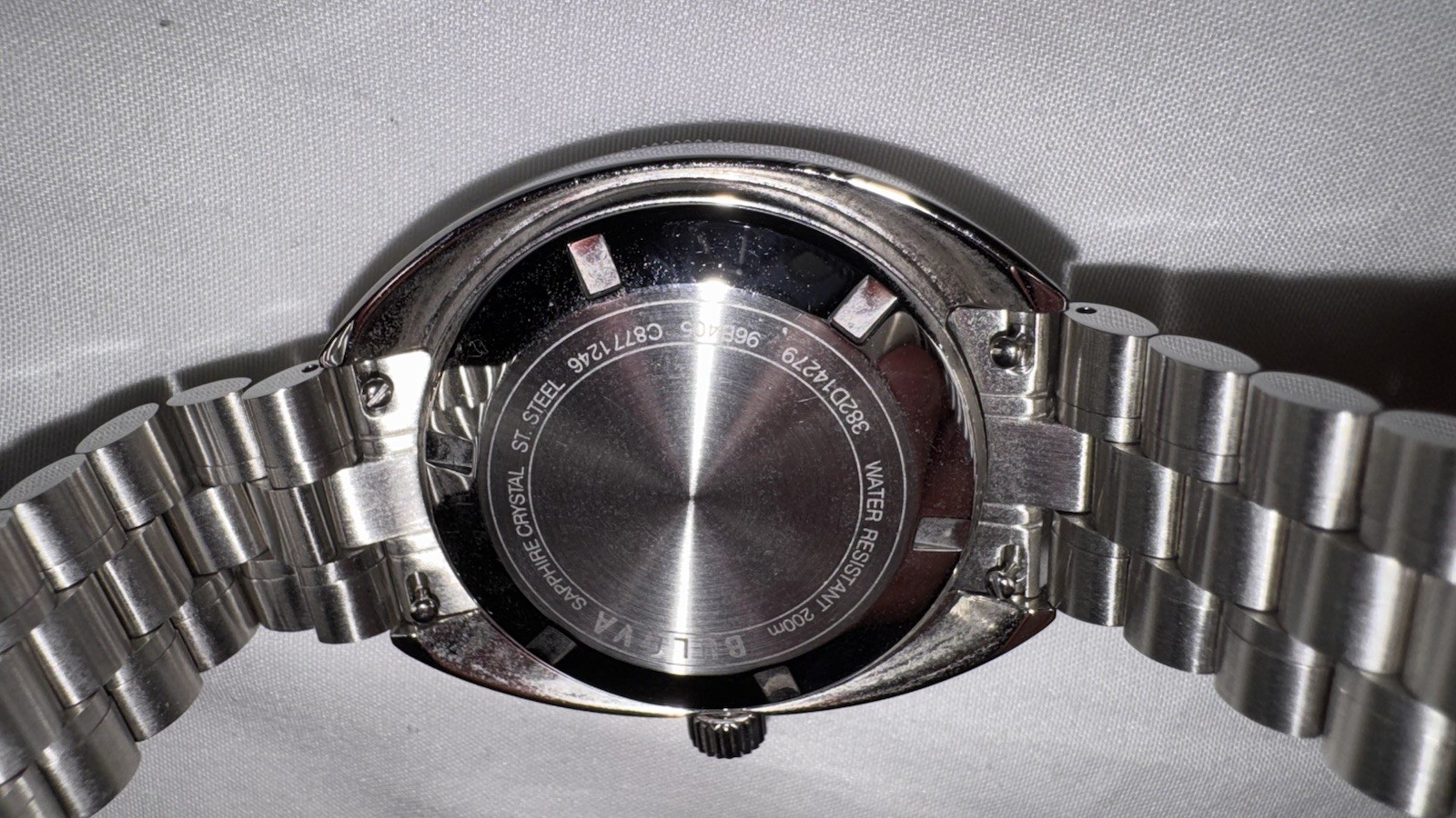 BulovaMen’s Automatic Oceanographer GMT Stainless Steel Bracelet Watch 41mm