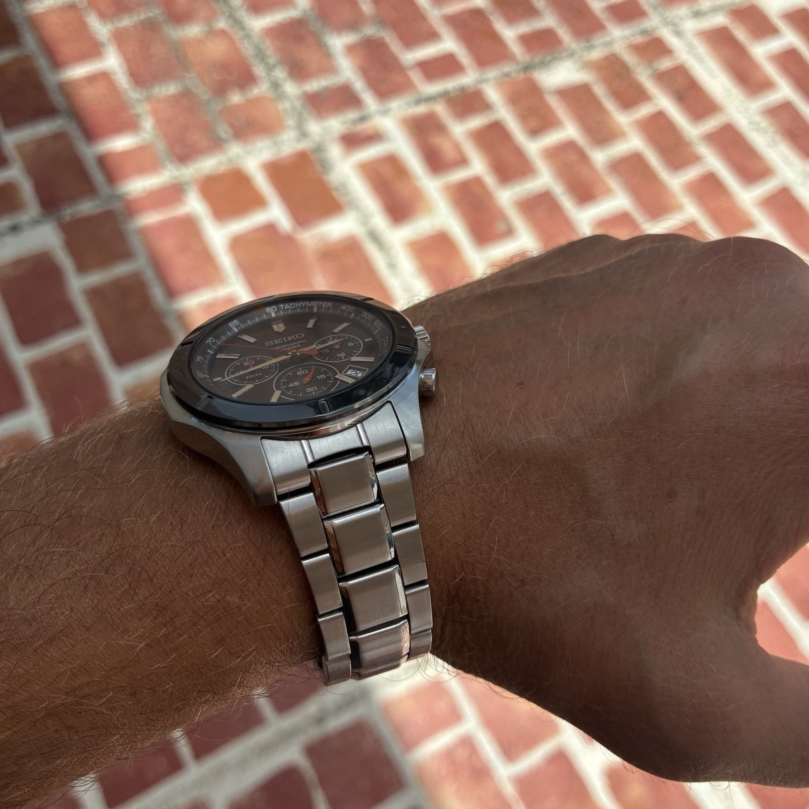 STUNNING Seiko Chronograph Men’s Watch Read Description