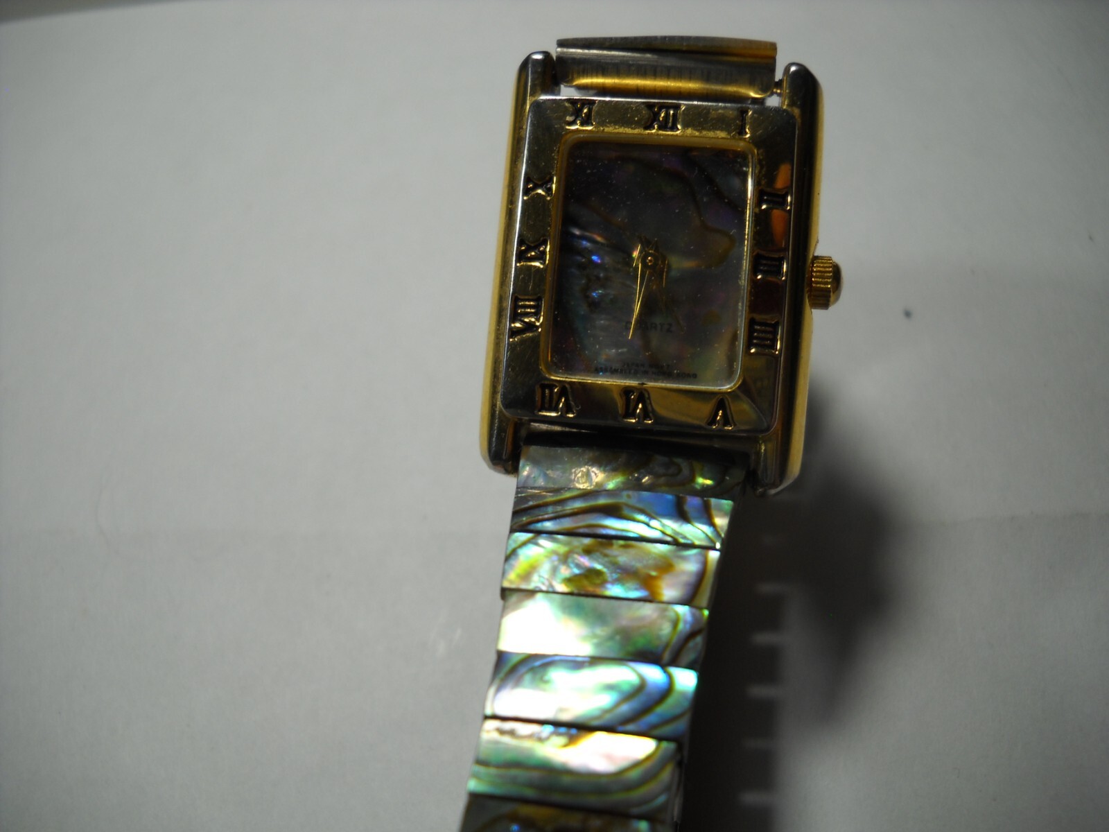 415L Ronica Abolane dial and 10 mm streatch band beautiful blue colors new batte
