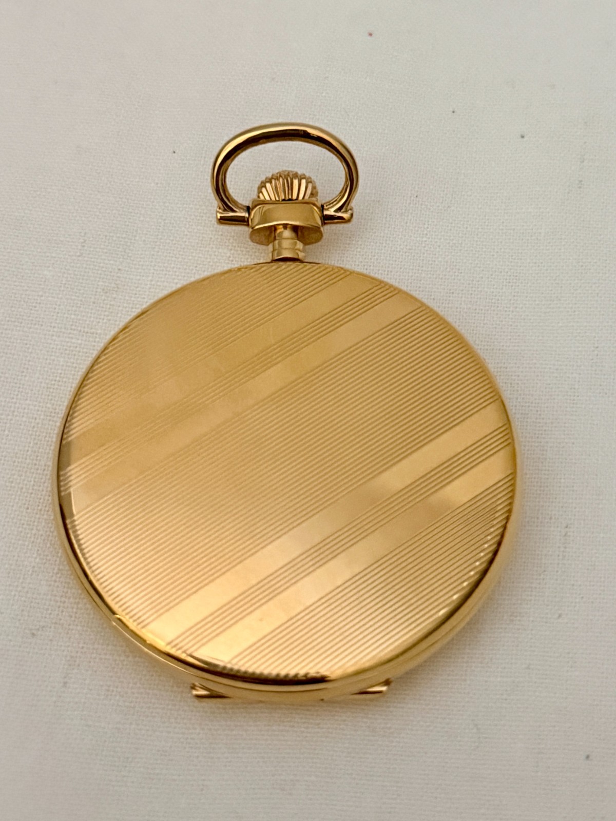 Tissot Savonnette 49mm Yellow Gold Plated Pocket Watch