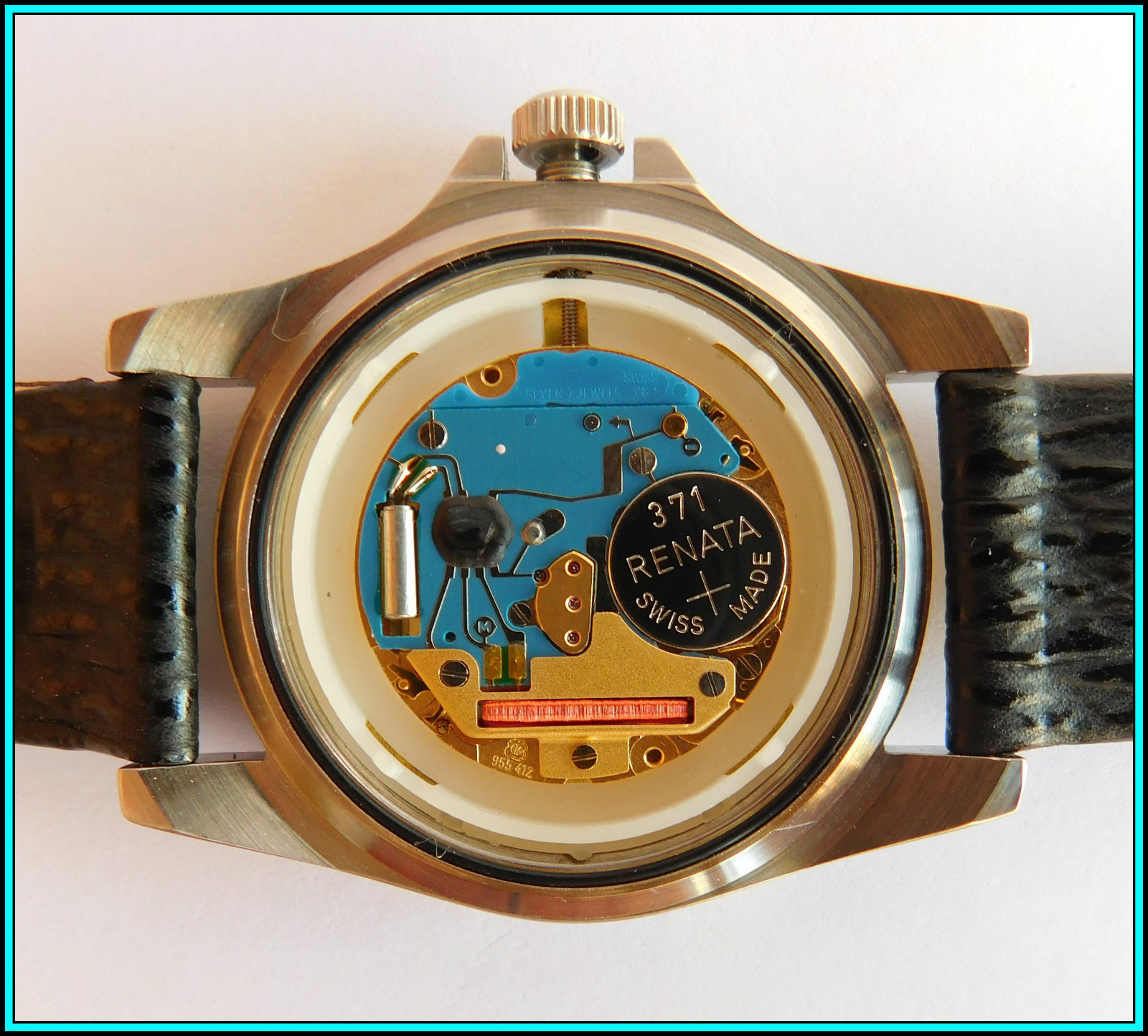 NEW OLD STOCK – Free Watch QUARTZ Swiss Made WaterResist 10 ATM – SCREW CROWN