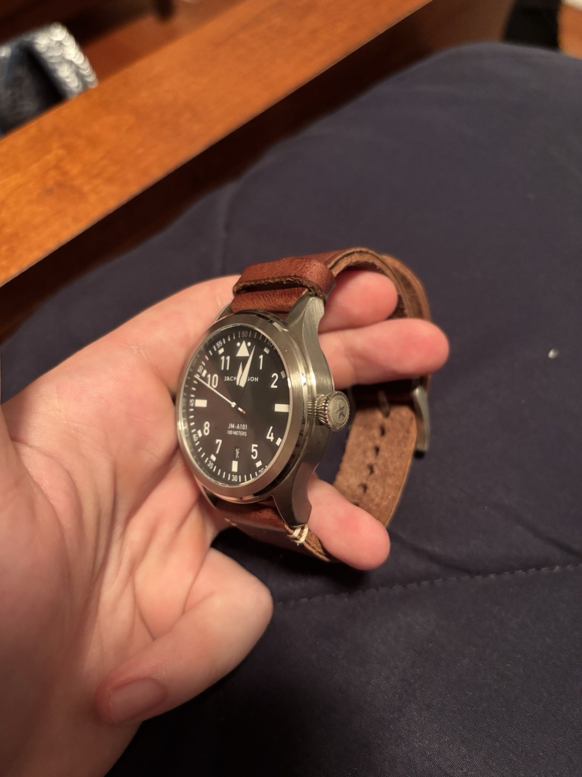 Jack Mason Aviator JM-A101 Gray dial Stainless steel case