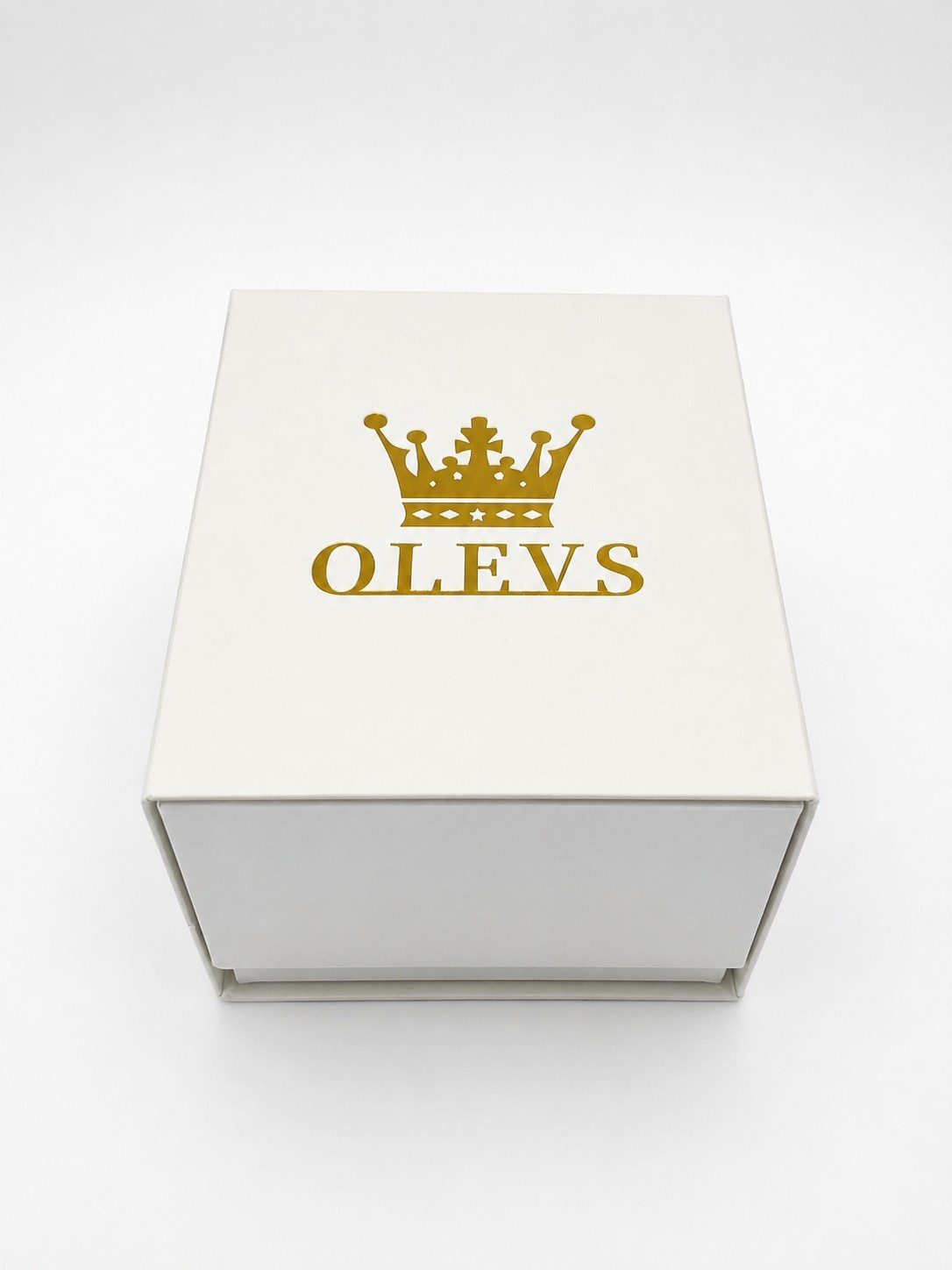 OLEVS 5529 Men’s Quartz Chronograph Watch Black Dial Stainless Steel