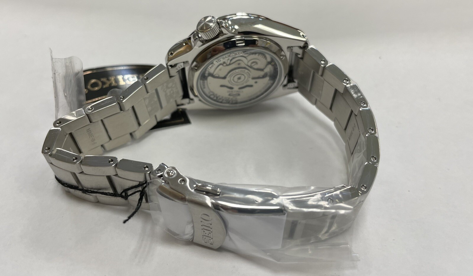 Seiko 5 Sports Men’s Automatic Steel Band Day-date Watch SRPE57 Made In Japan