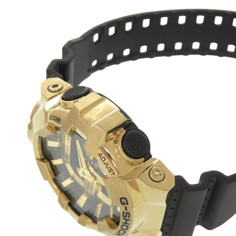 Casio G SHOCK GM 700G 9AJF SS Resin Black Gold Quartz Analog Digital Watch Black
