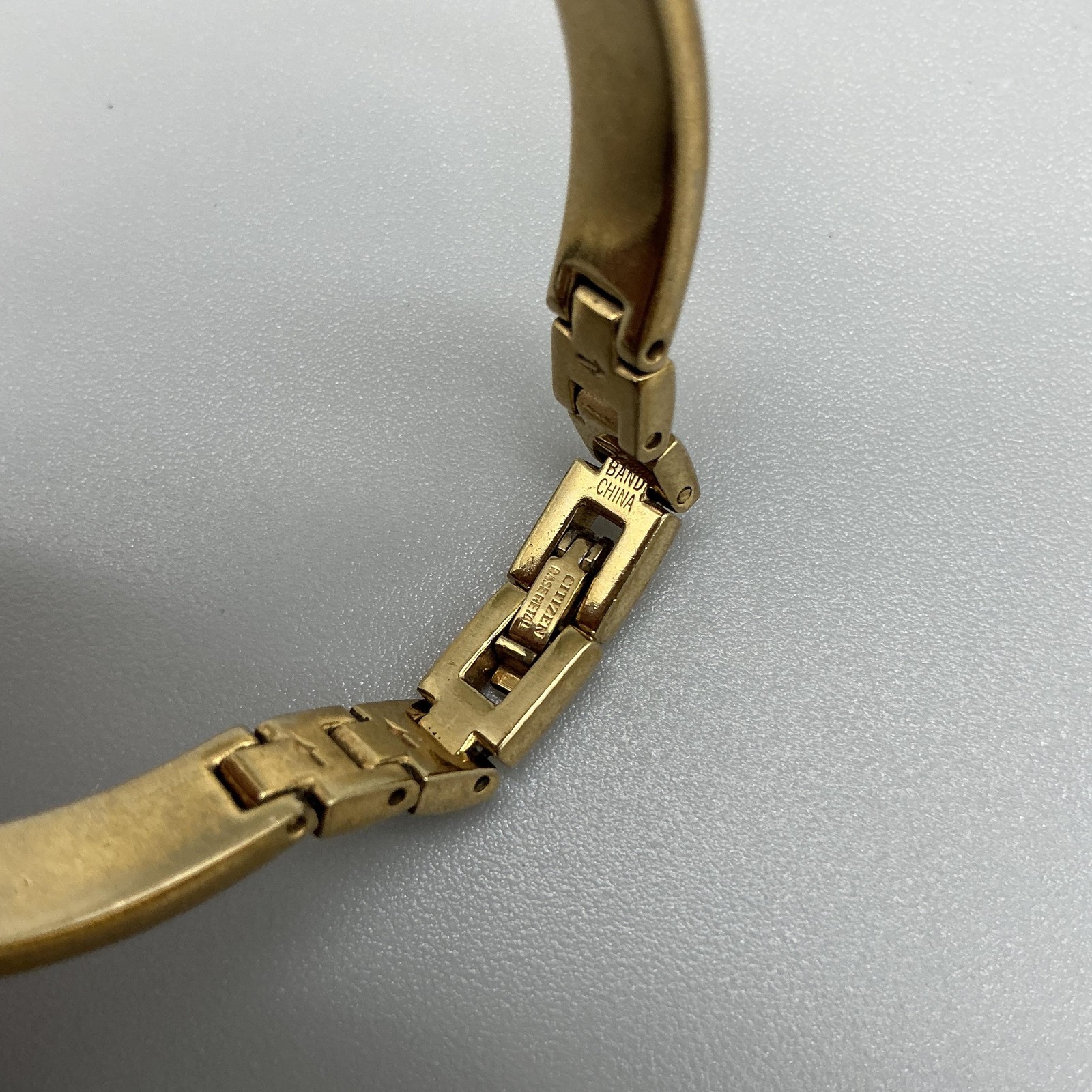Citizen Womens Watch 13mm Gold Tone 5421-S005865 Bracelet New Battery 5.5″