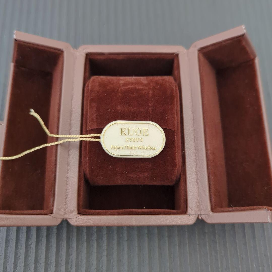 KUOE Kyoto Royal Smith 90-008 Automatic Watch Green Dial Gold Tone Box Set
