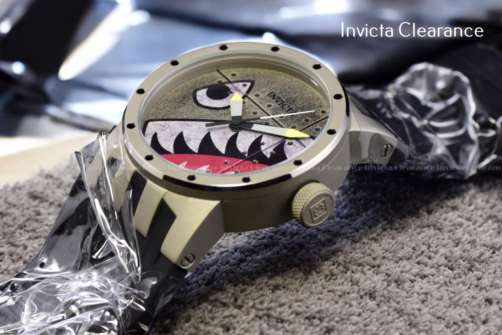 Invicta DNA Vintage Armed Forces Swiss Ronda 513 Caliber Men’s Black Dial Watch