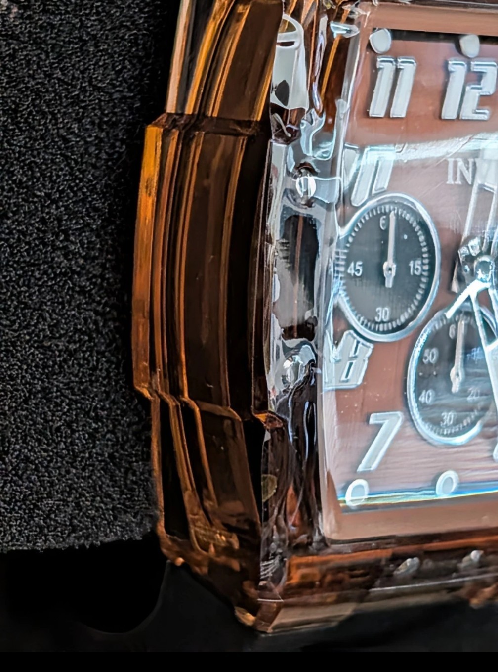 Invicta S1 Rally Kinesia Anatomic Men’s Watch – 47mm Black/Brown (50086)