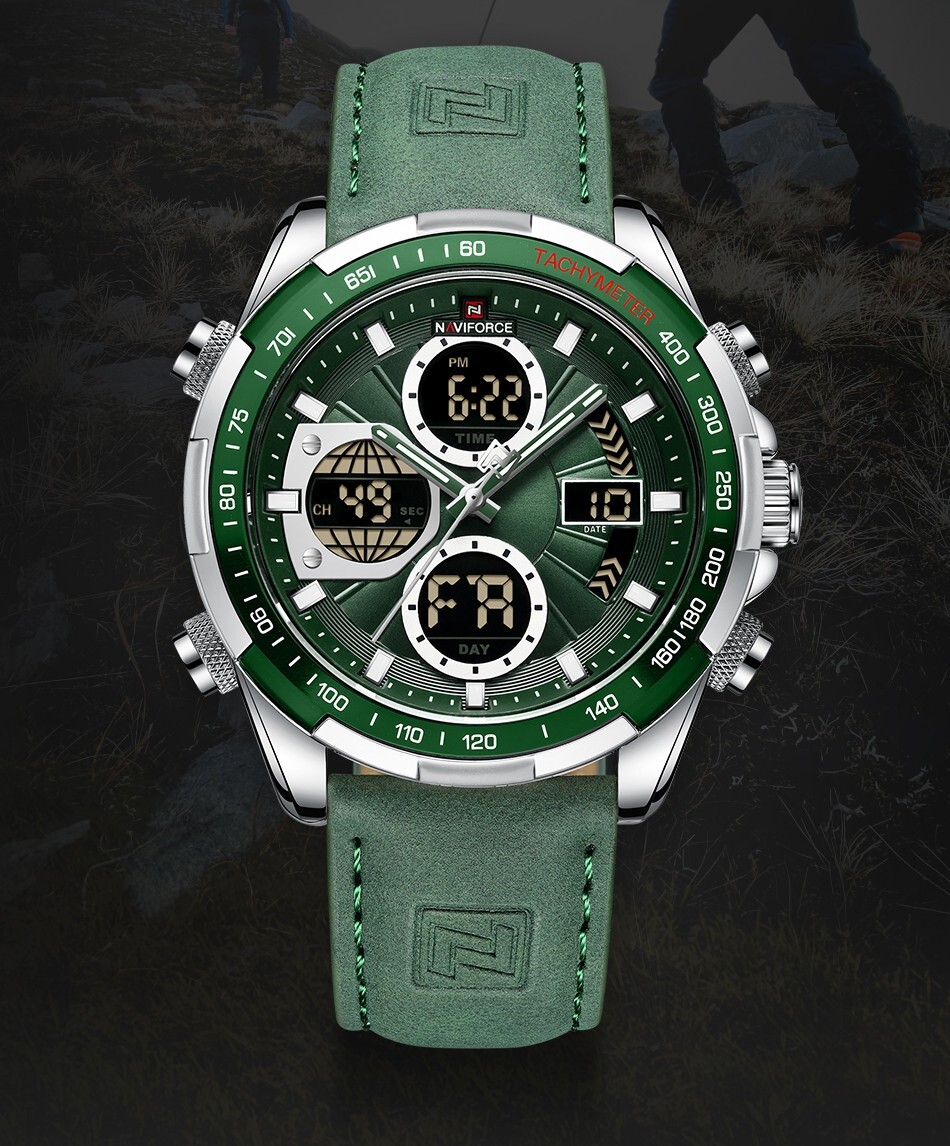 NAVIFORCE Waterproof Men Military Watch Luxury Sports Multifunctional Wristwatch