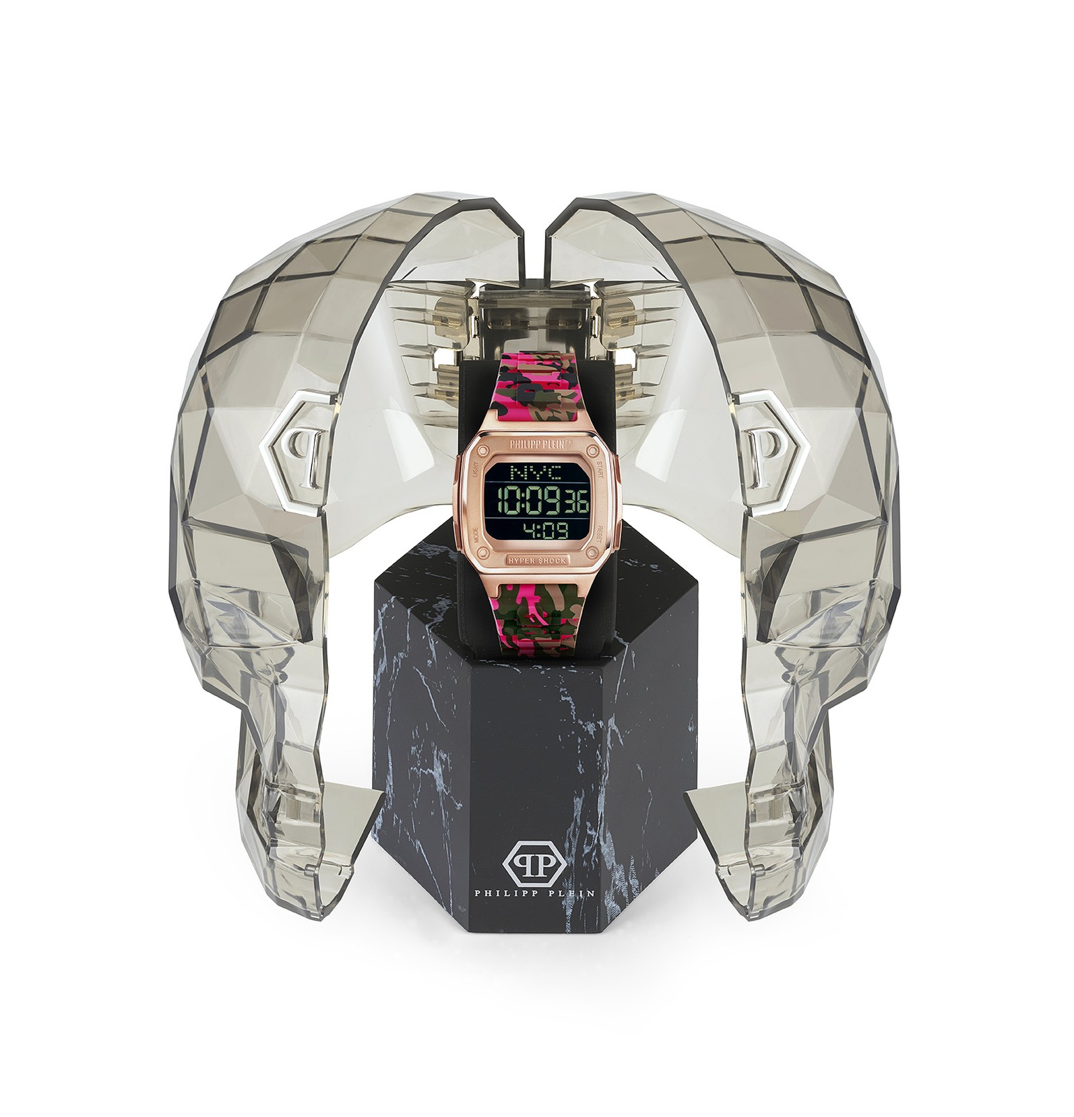 Philipp Plein Multicolour Unisexs Digital Watch Hyper $hock PWHAA1622