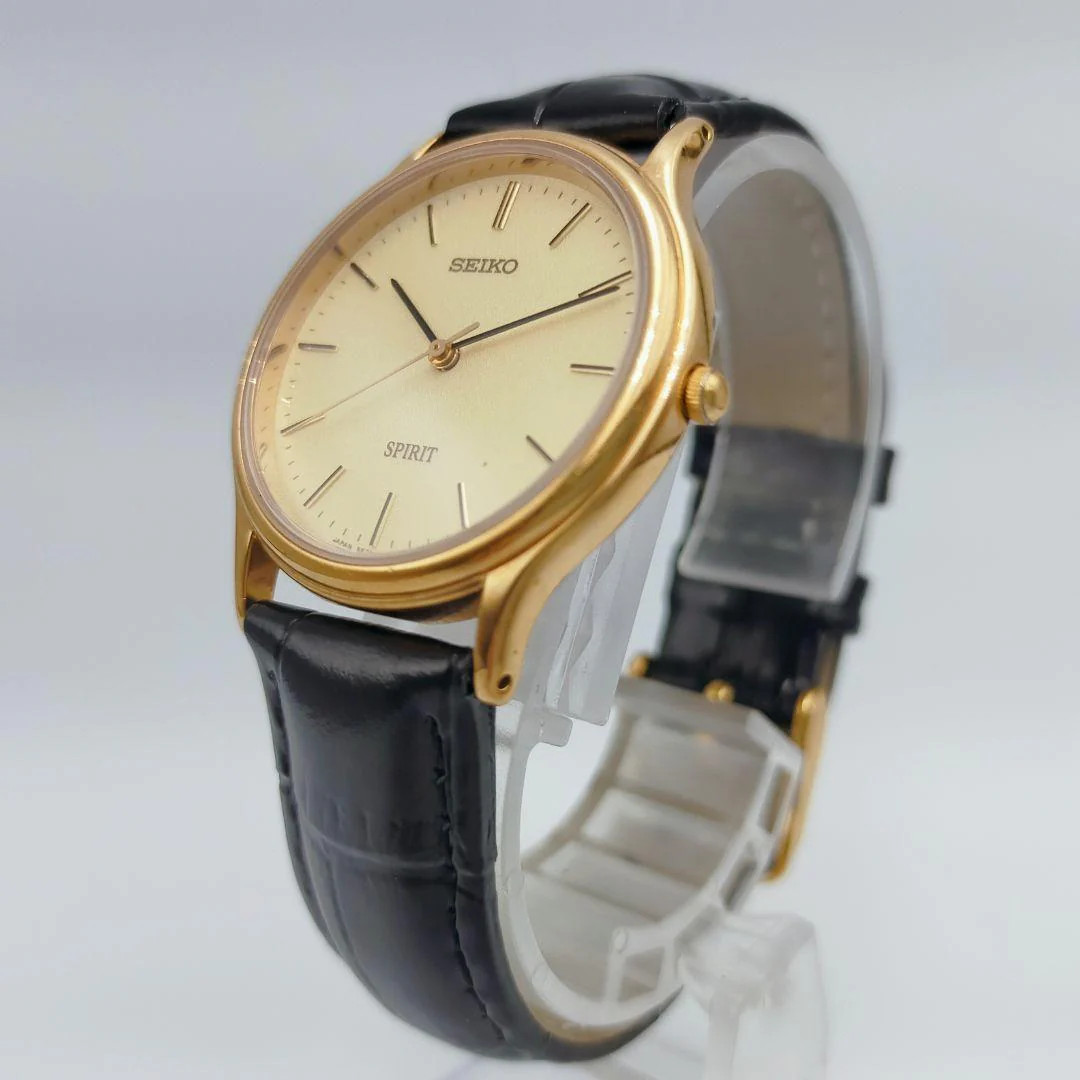 Seiko Spirit Gold 33mm Quartz Watch