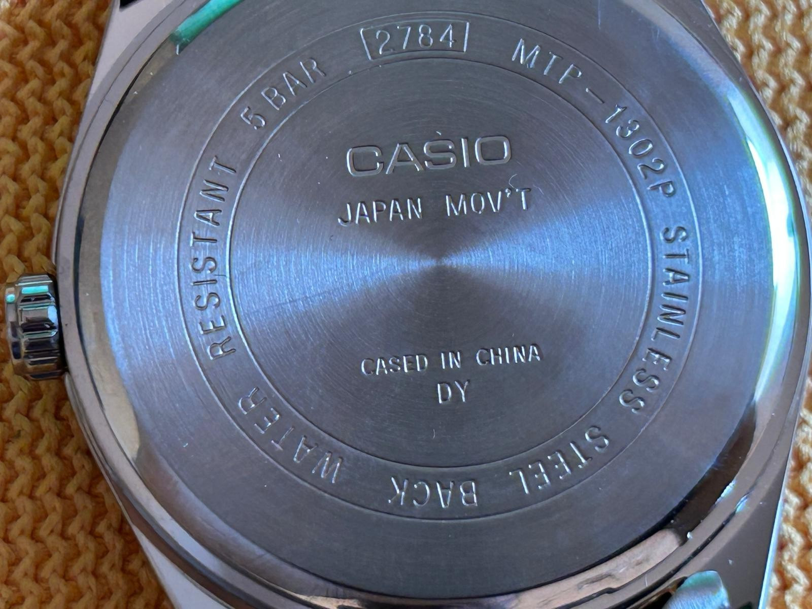 reloj de hombre Casio