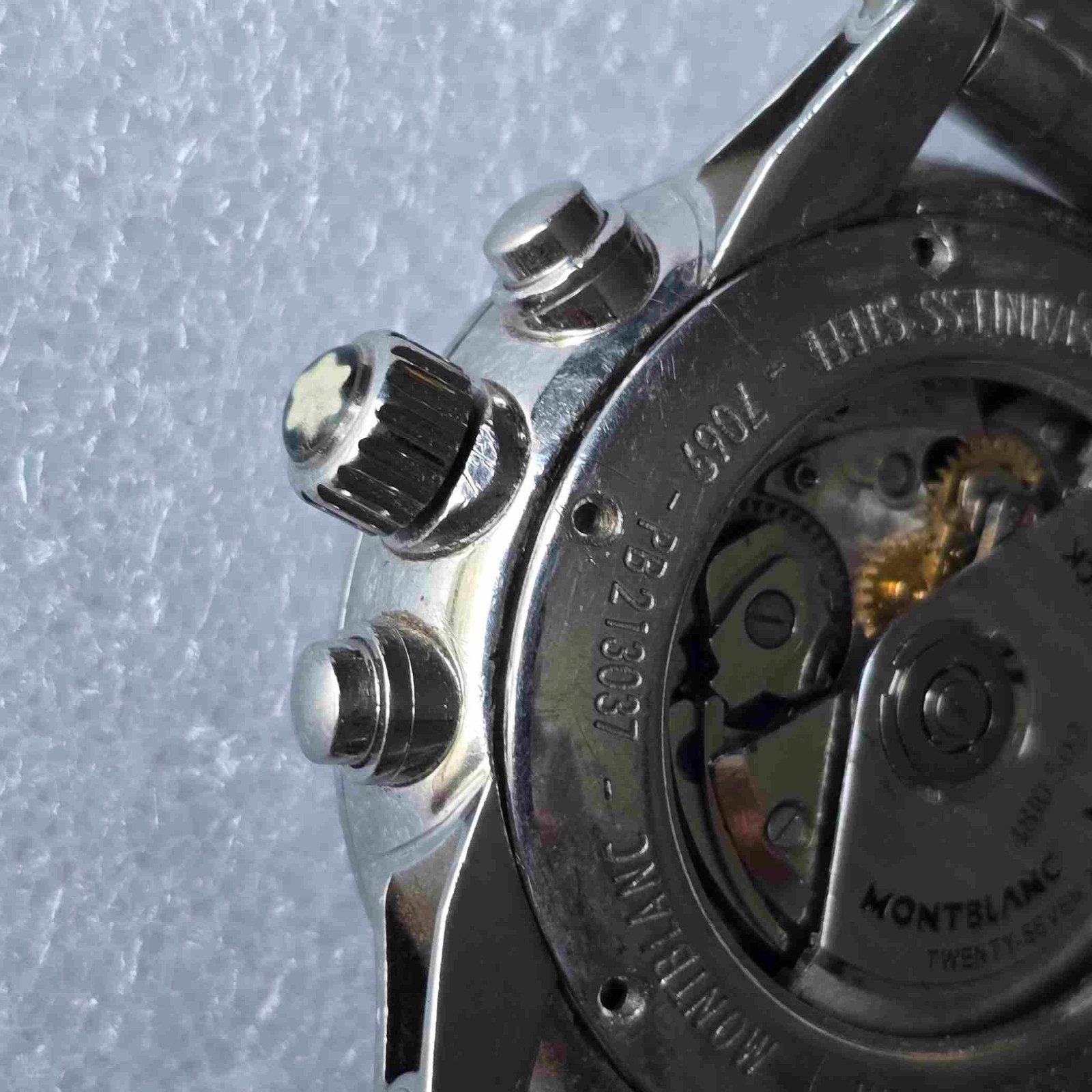MONTBLANC TIMEWALKER Chronographe. Ref : 7069. Cal: 4810. For Parts/Repairs