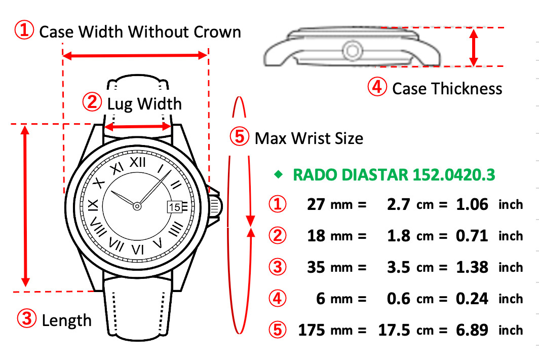 [Near MINT] Rado DIASTAR 152.0420.3 Gold Dial Date 27mm Quartz Men’s watch