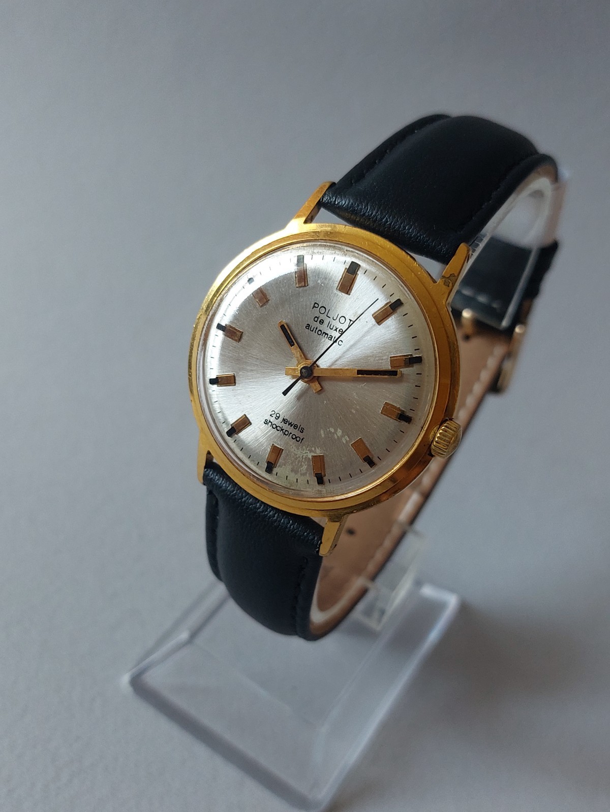 POLJOT DE LUXE AUTO Authentic USSR (Serviced,Oiled)