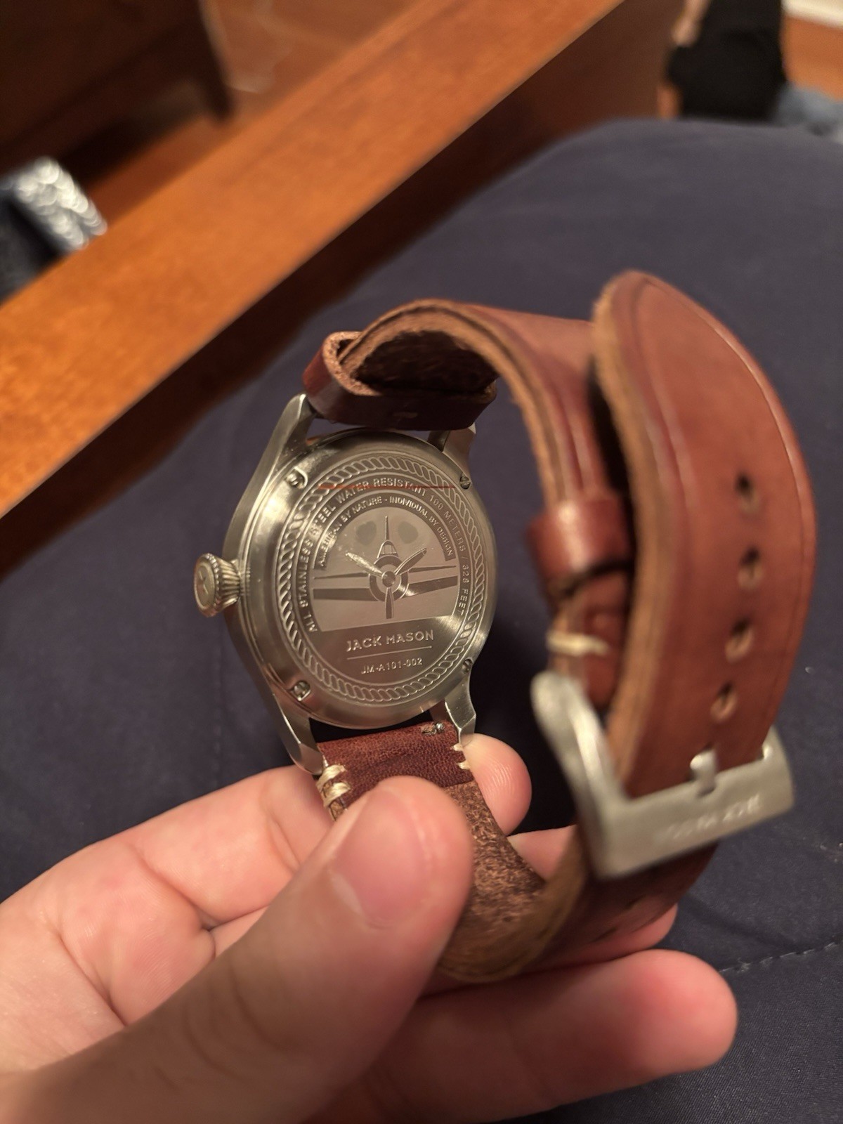 Jack Mason Aviator JM-A101 Gray dial Stainless steel case