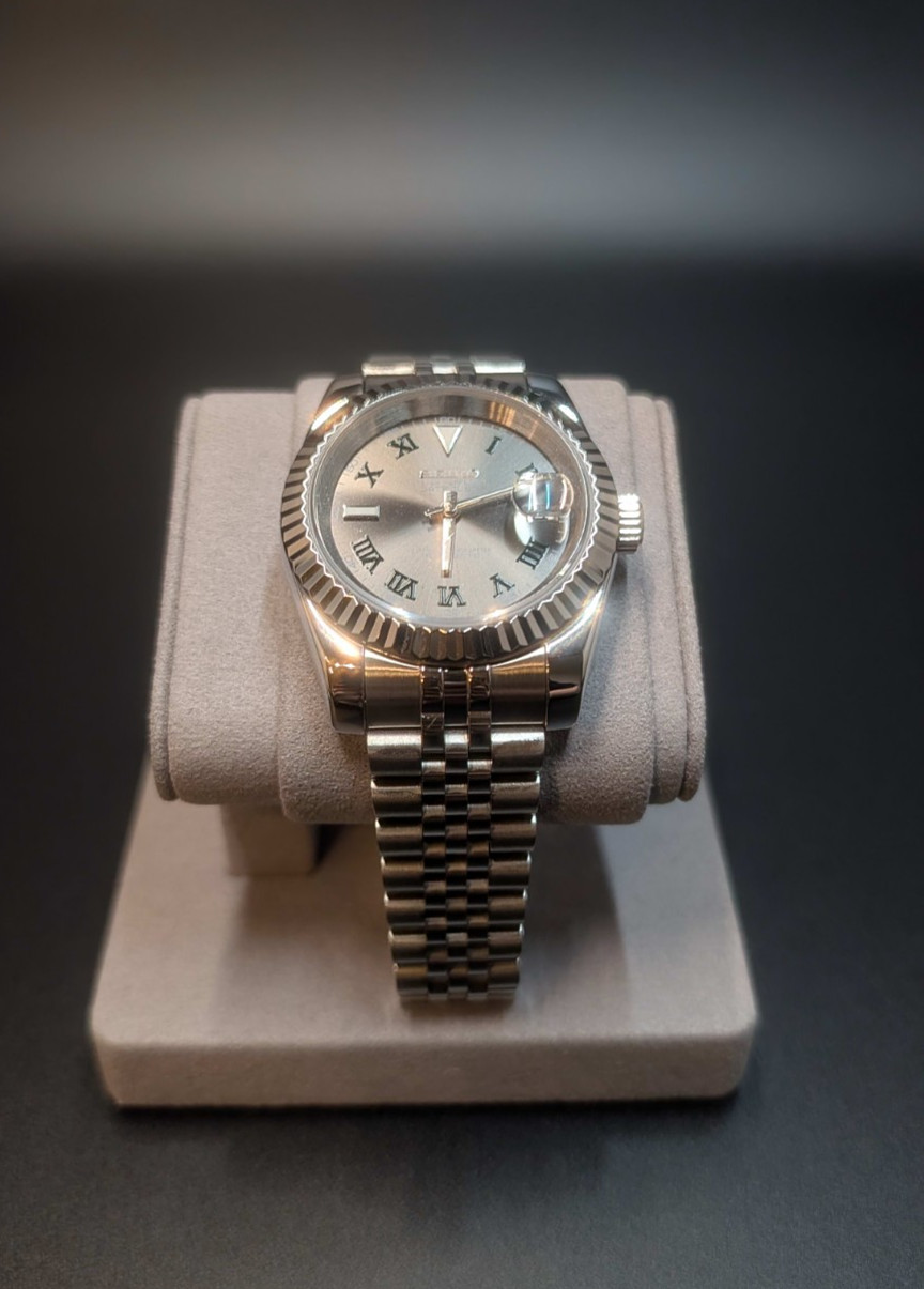 [US] New Custom 39mm DJ Wimbledon Style Mod Watch with NH35 Automatic Movement