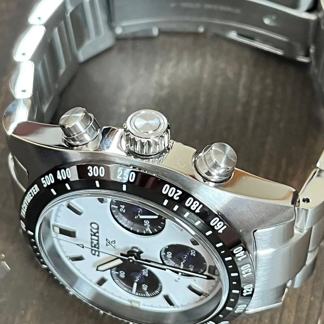 SEIKO Prospex Speedtimer SBDL085 Solar Chronograph Stainless Steel 1.54in Watch