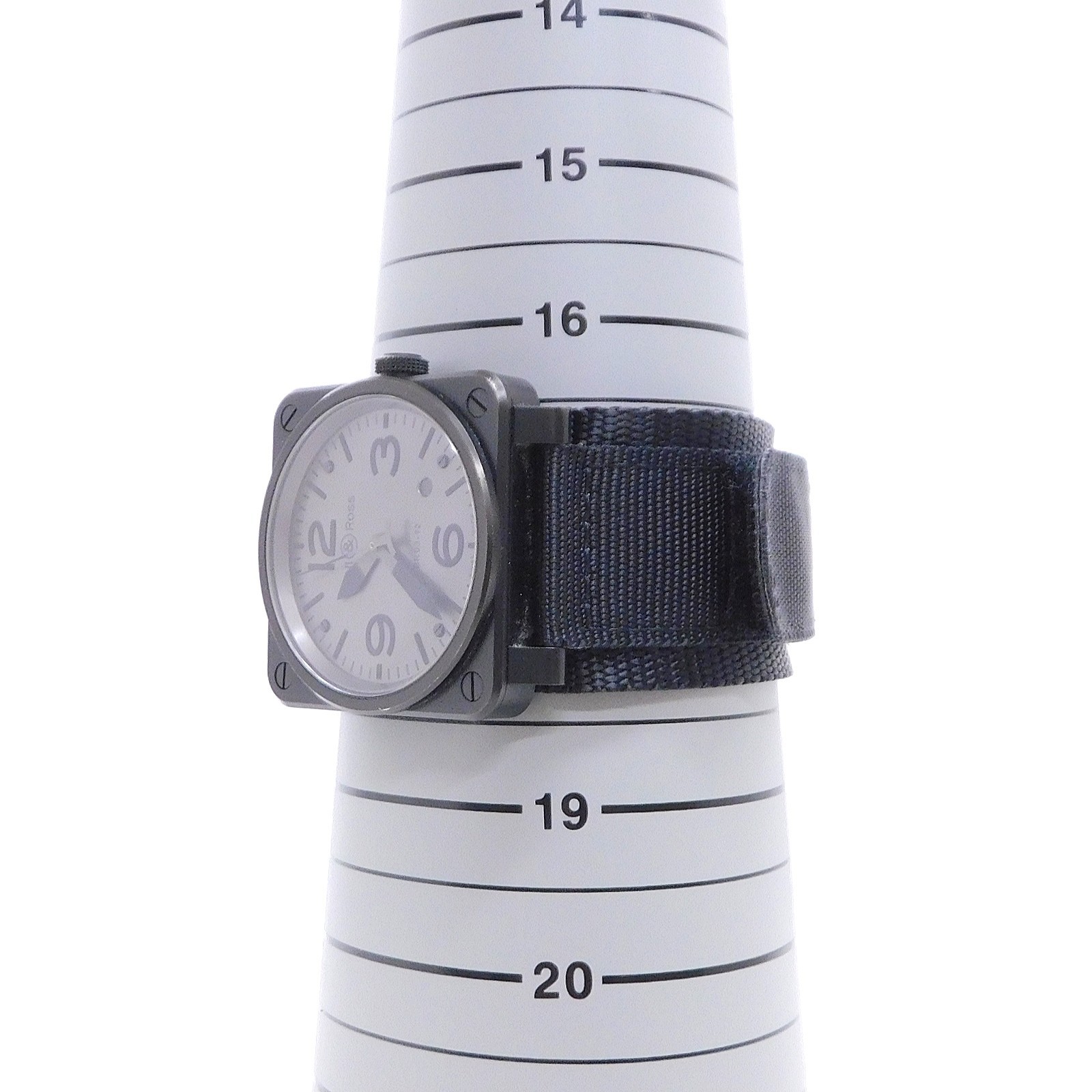 Bell & Ross BR03-92 Aviation Command S. Steel Automatic Men’s Wrist Watch #W126
