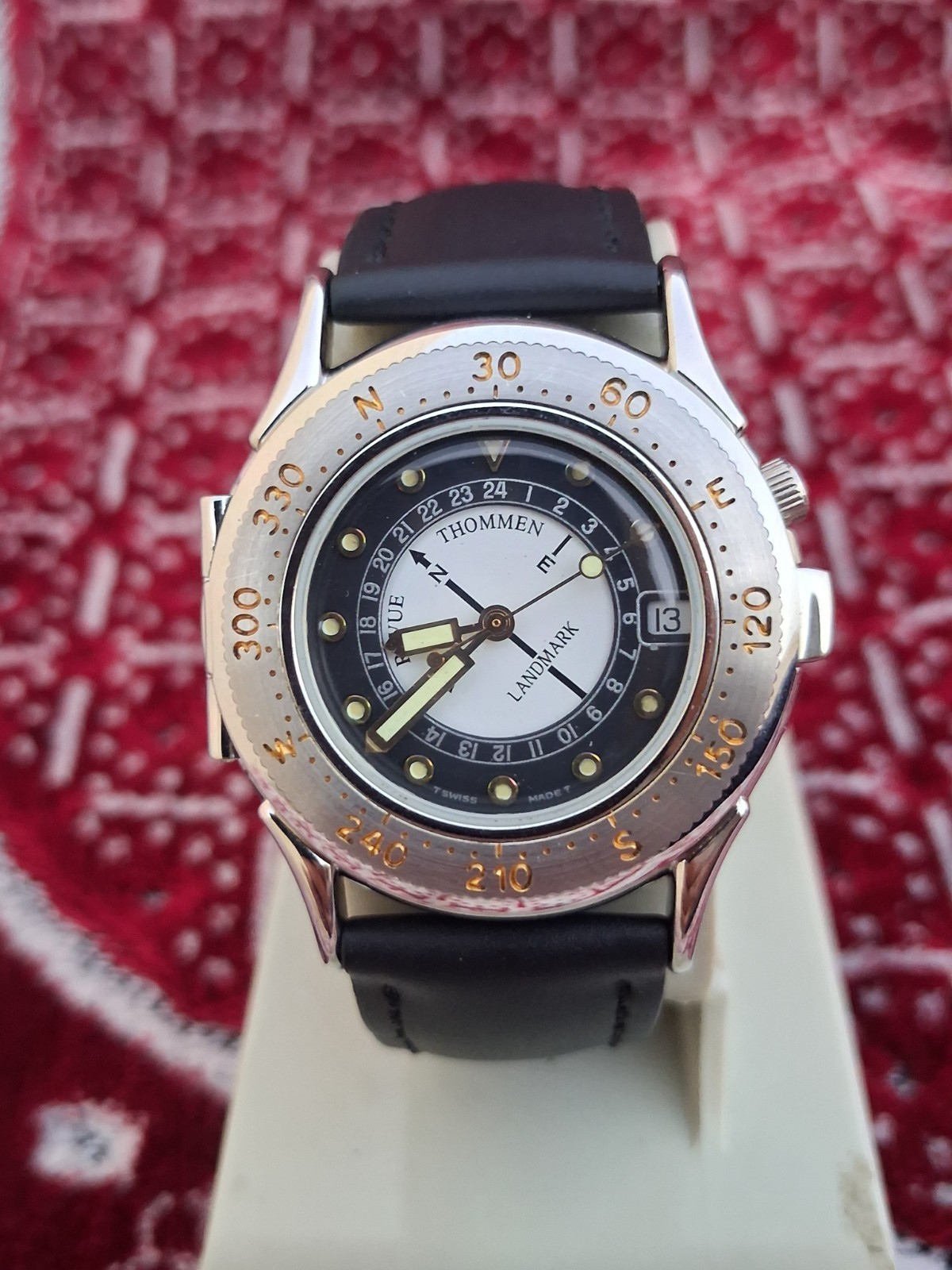 Revue Thommen Landmark Swiss Made 38mm With Compass