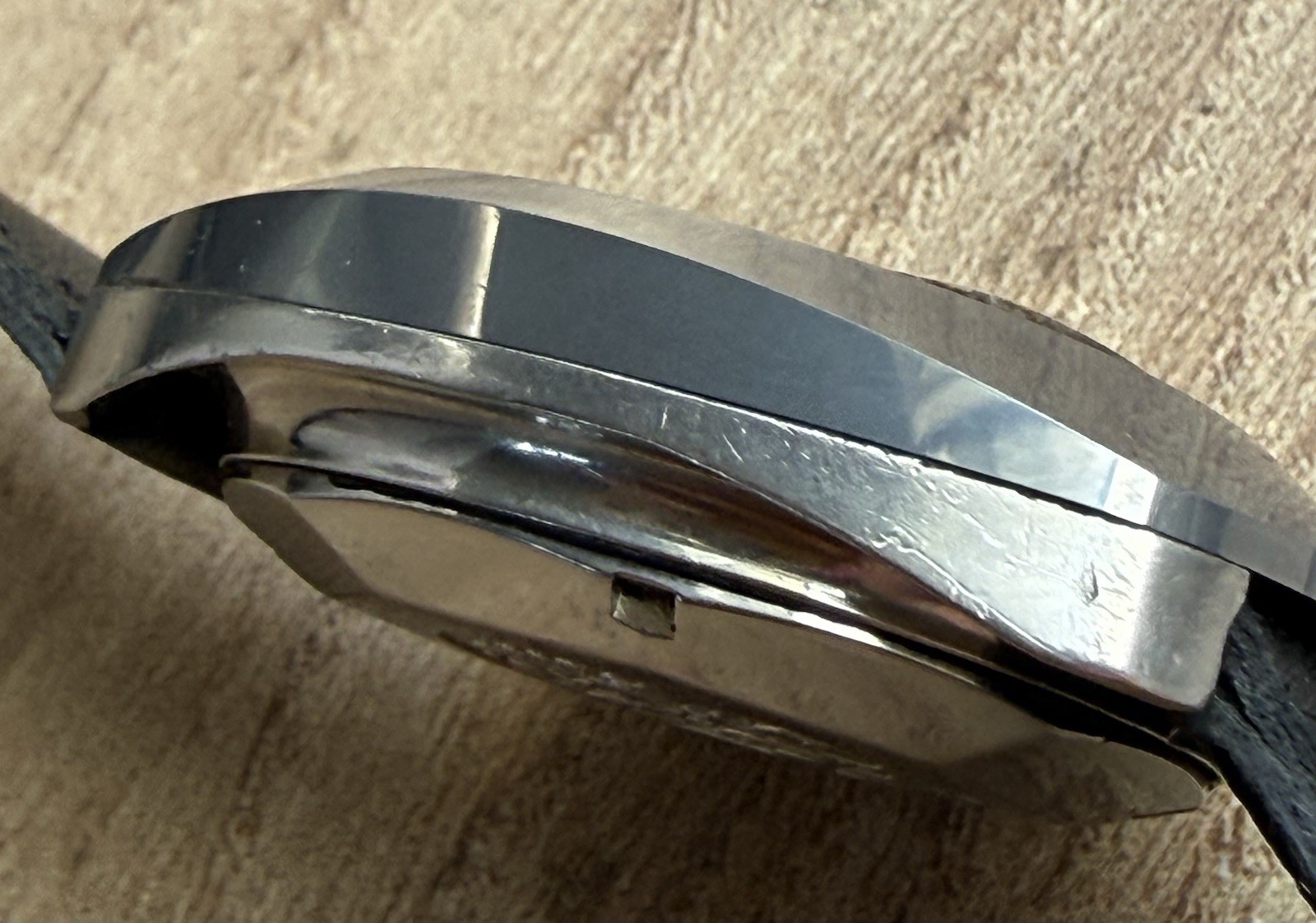 Rado DiaStar 1960s Automatic Tungsten Carbide Faceted Crystal Gem Dial