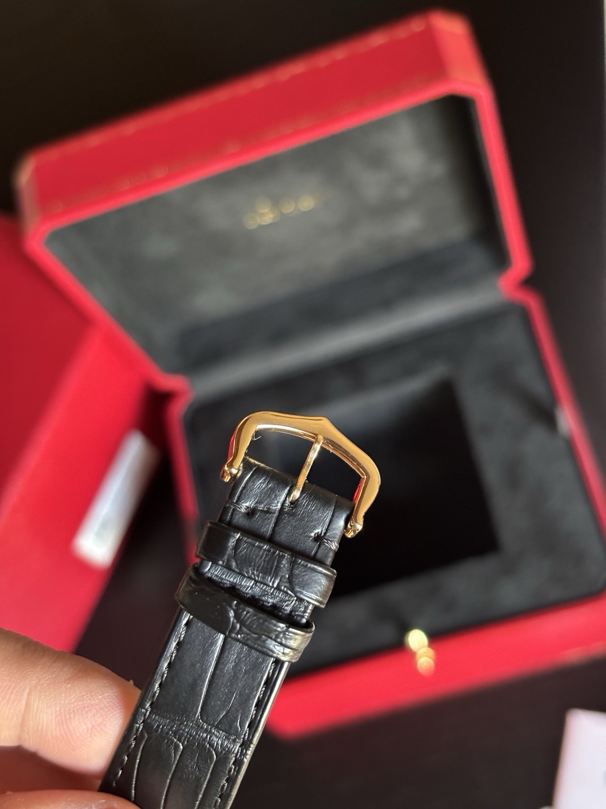 Cartier Tank Louis Cartier WGTA0211 18k Gold Mechanical Wind Full Set 2026