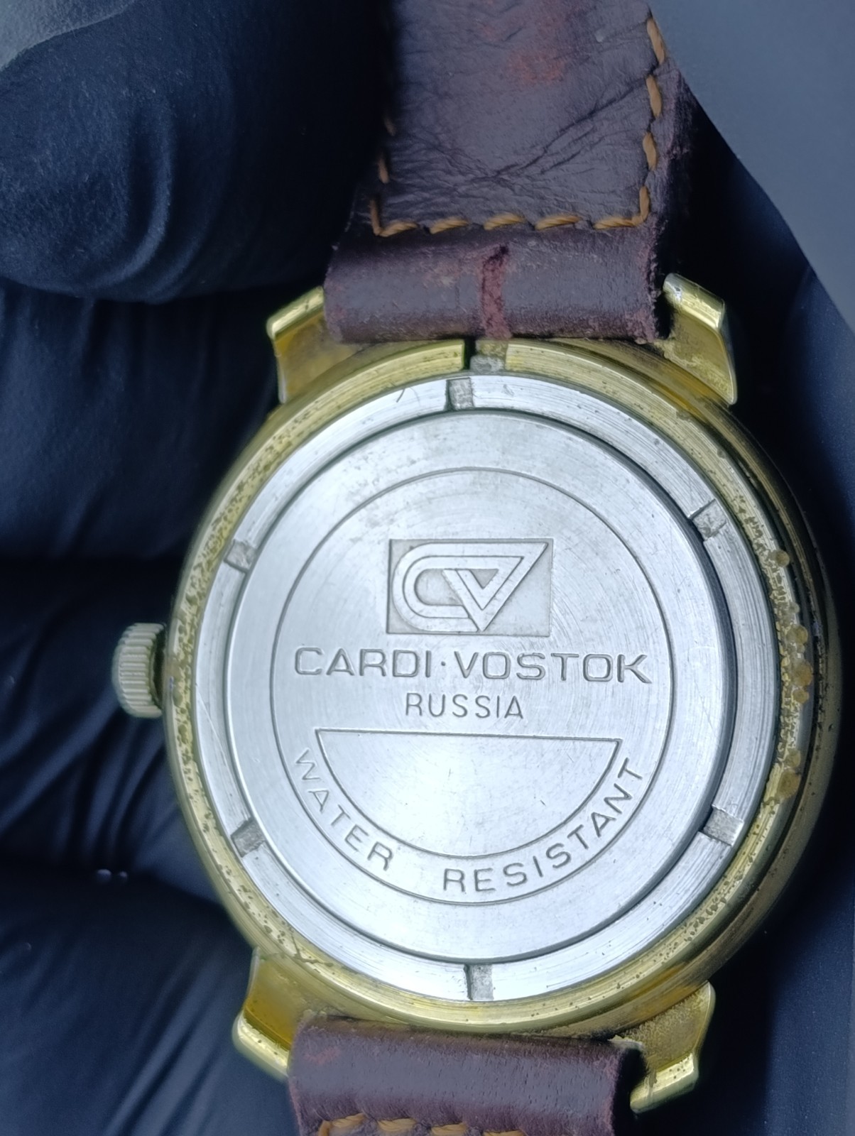Rare vintage Cardi Vostok “Chronoscope Racingtime GP” wristwatch 1990s