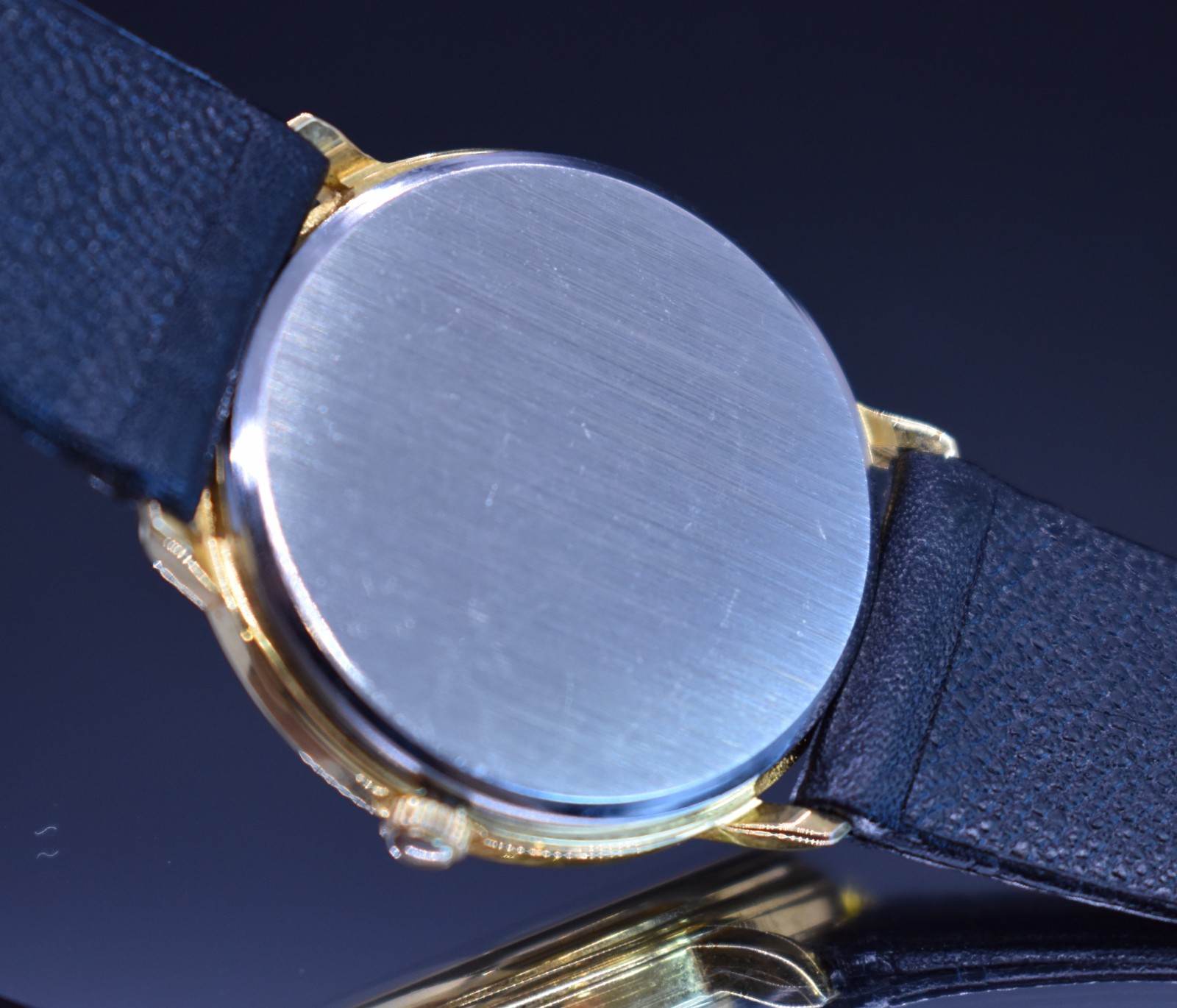 Vtg GENEVA Moon Phase Watch Gold Tone Dress Elegant NEW BATTERY & BAND