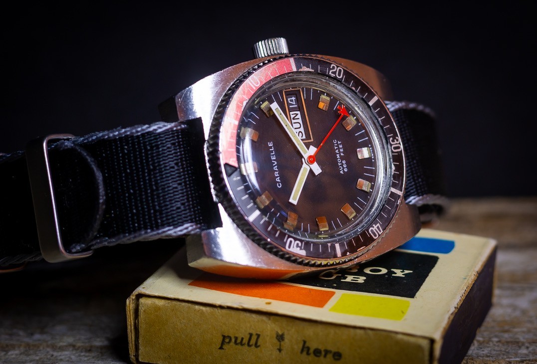 ⌚︎ 👺 Vintage Caravelle “Devil Diver” 666 Automatic 👺 | Serviced & Restored