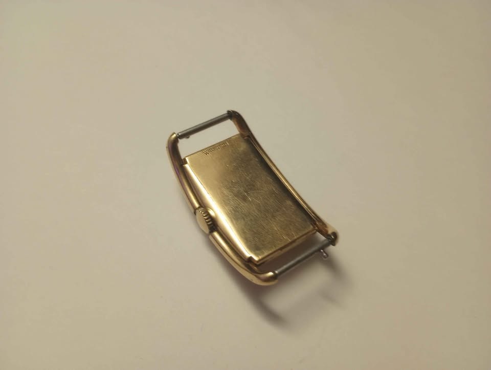 Hamilton 30s/40s “Donald” 17 jewel, 14k gold filled wrist watch, works.