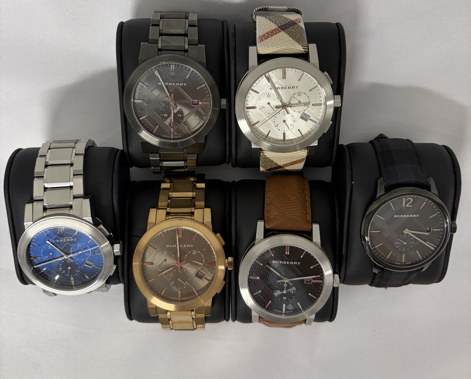 Burberry Men Watch The City Chronograph BU9363 BU9353 BU9902 BU9357 BU9905 Loose