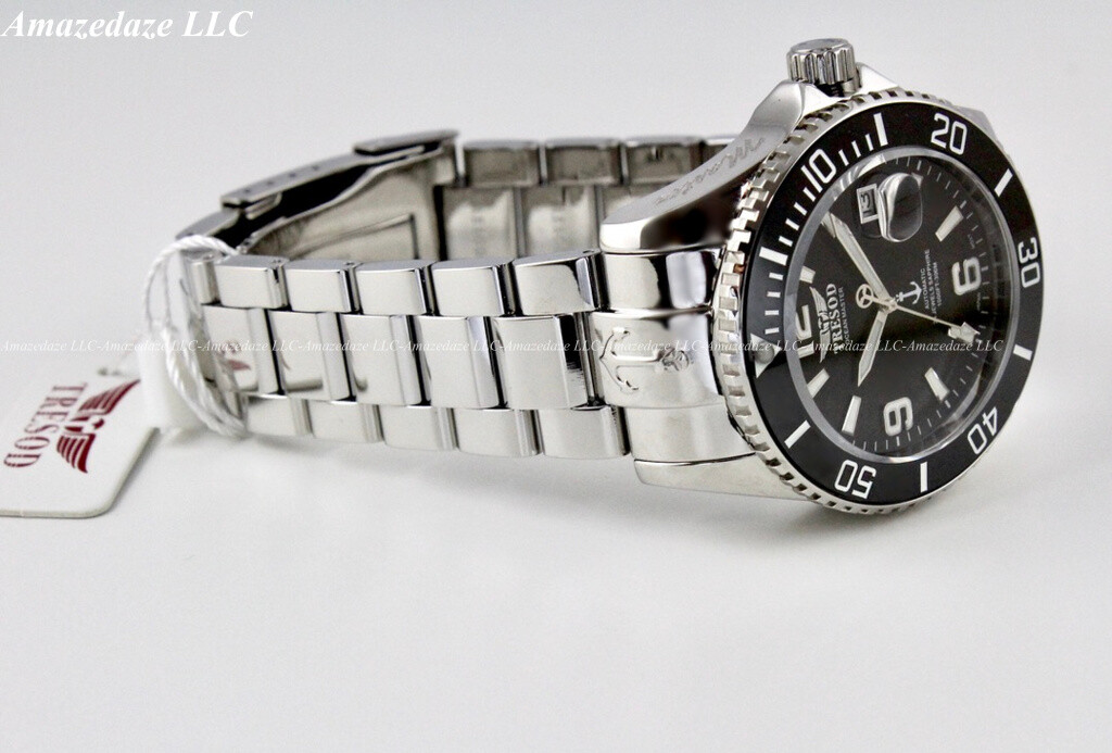 Tresod Mens 300M Ocean Master Sapphire Crystal Ceramic Bezel 24J Automatic Watch