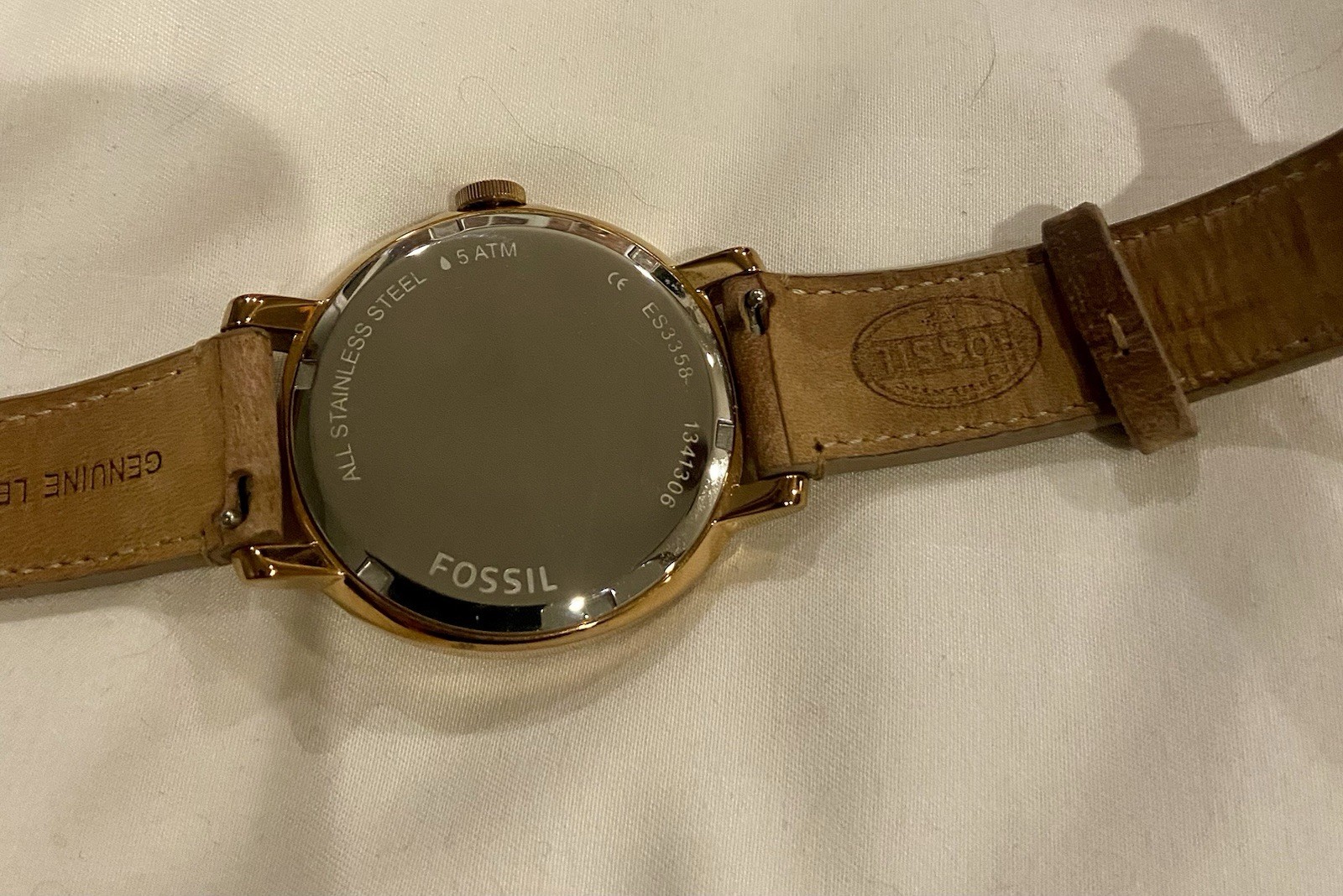 Women’s Rose Gold Fossil Watch