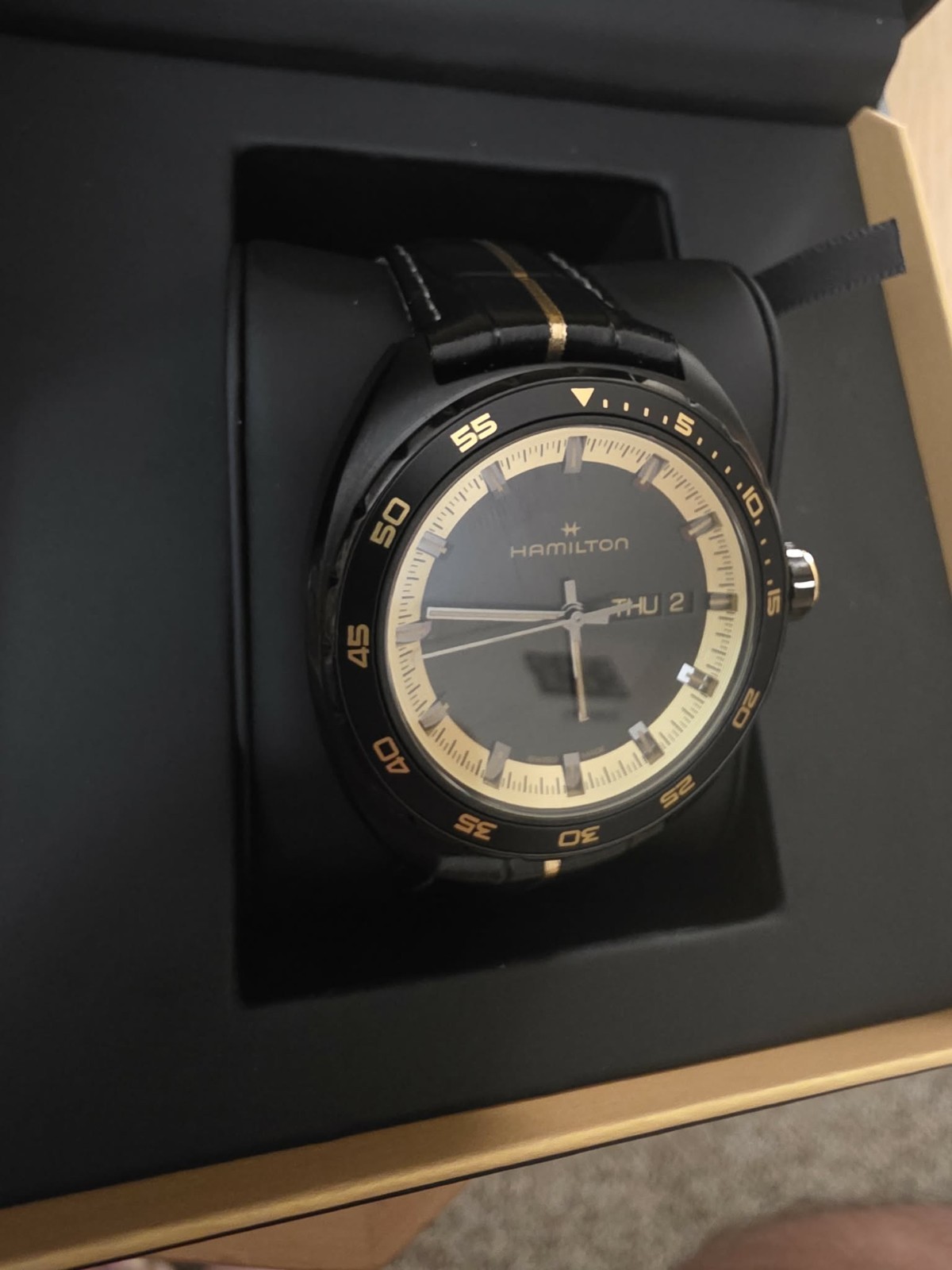 Hamilton x Resident Evil Requiem American Classic Pan Euro Limited Edition Watch