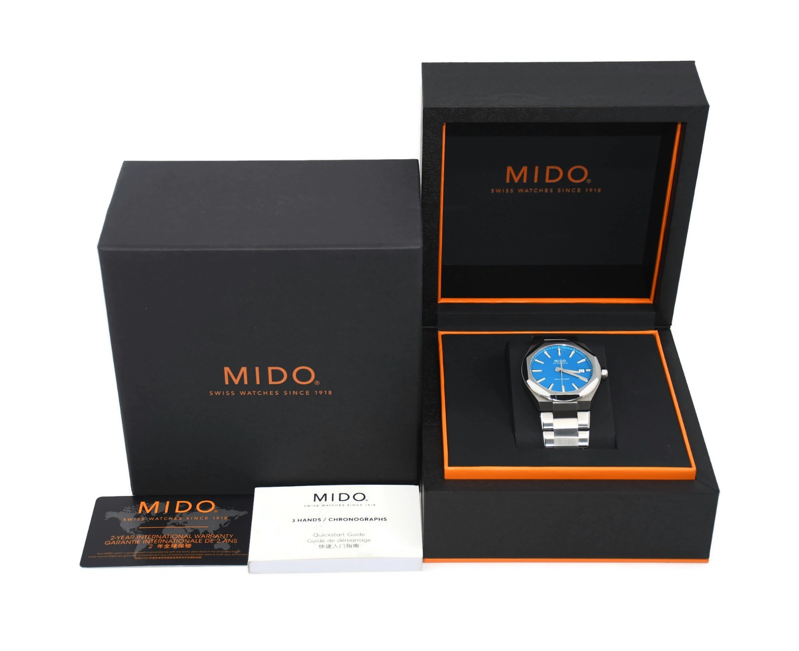 Mido Multifort Stainless Steel Watch M055.507.11.041.00