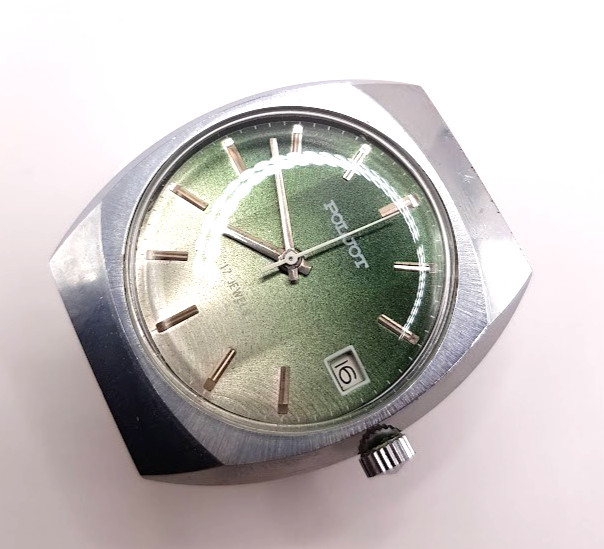 VINTAGE SOVIET RUSSIA USSR WRIST MENS WATCH POLJOT MECHANICS RARE WORKING