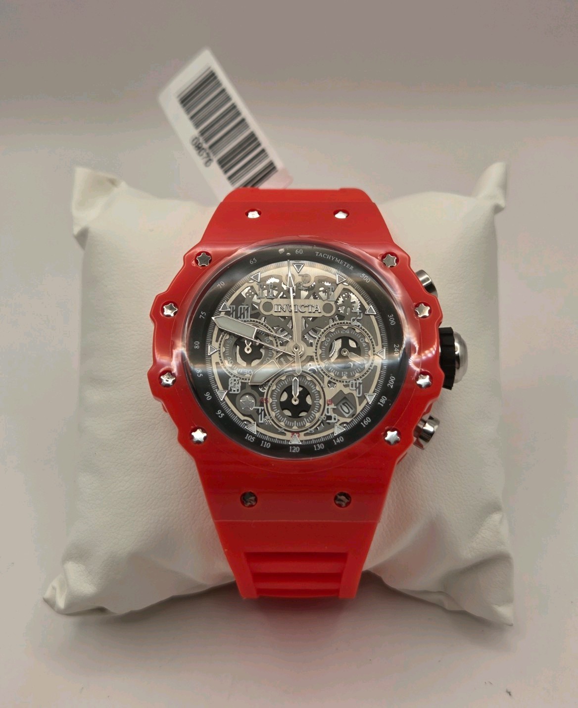 69676 – Invicta Racing Vaulthan Men’s Watch – 44mm, Red