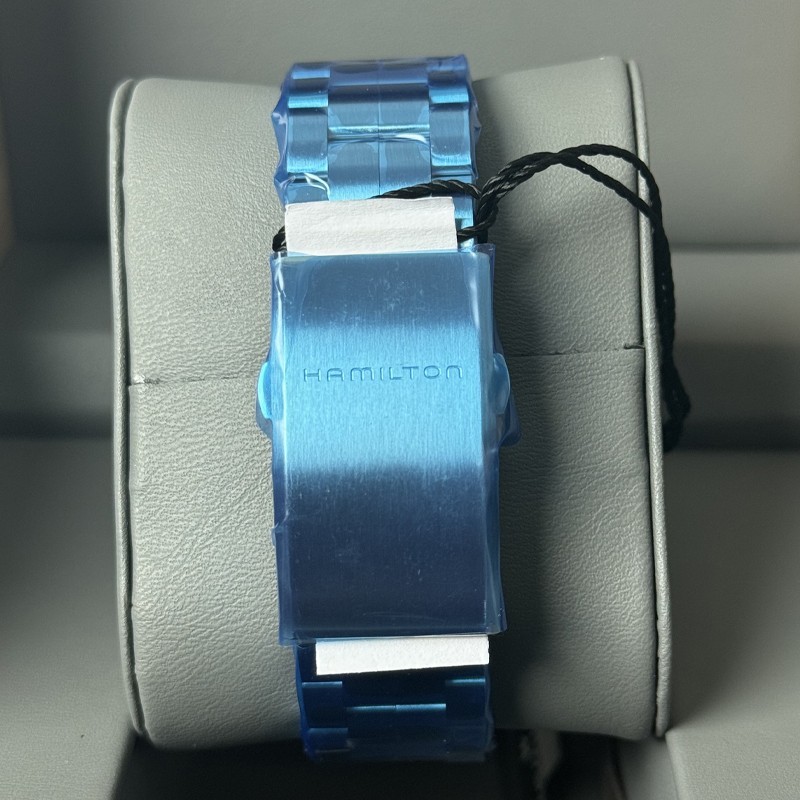 New Hamilton Khaki Field 38MM Blue Dial Steel Men’s Watch H70455140