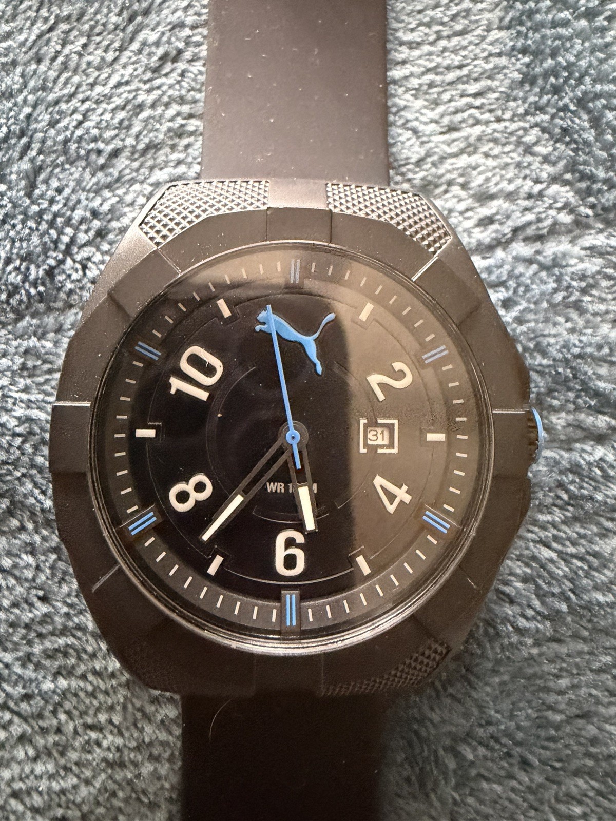 Puma PU103501004 Men’s Wrist Watch 54mm Case 24mm Band | Running New Old Stock