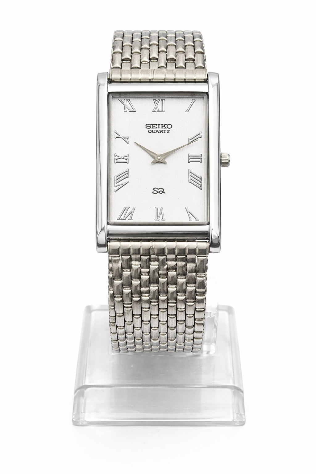 Vintage Seiko Slim Quartz Men’s Wrist Watch-Stainless Steel