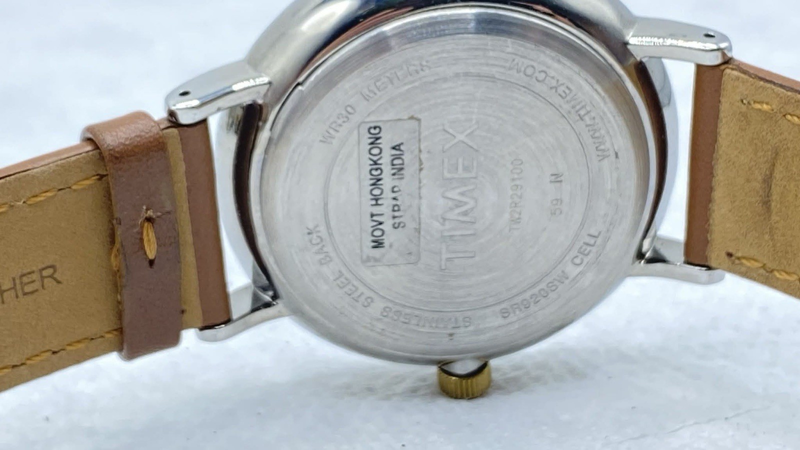Timex TW2R29100 Men’s Southview 41 Chronograph Light Brown Leather Band Watch