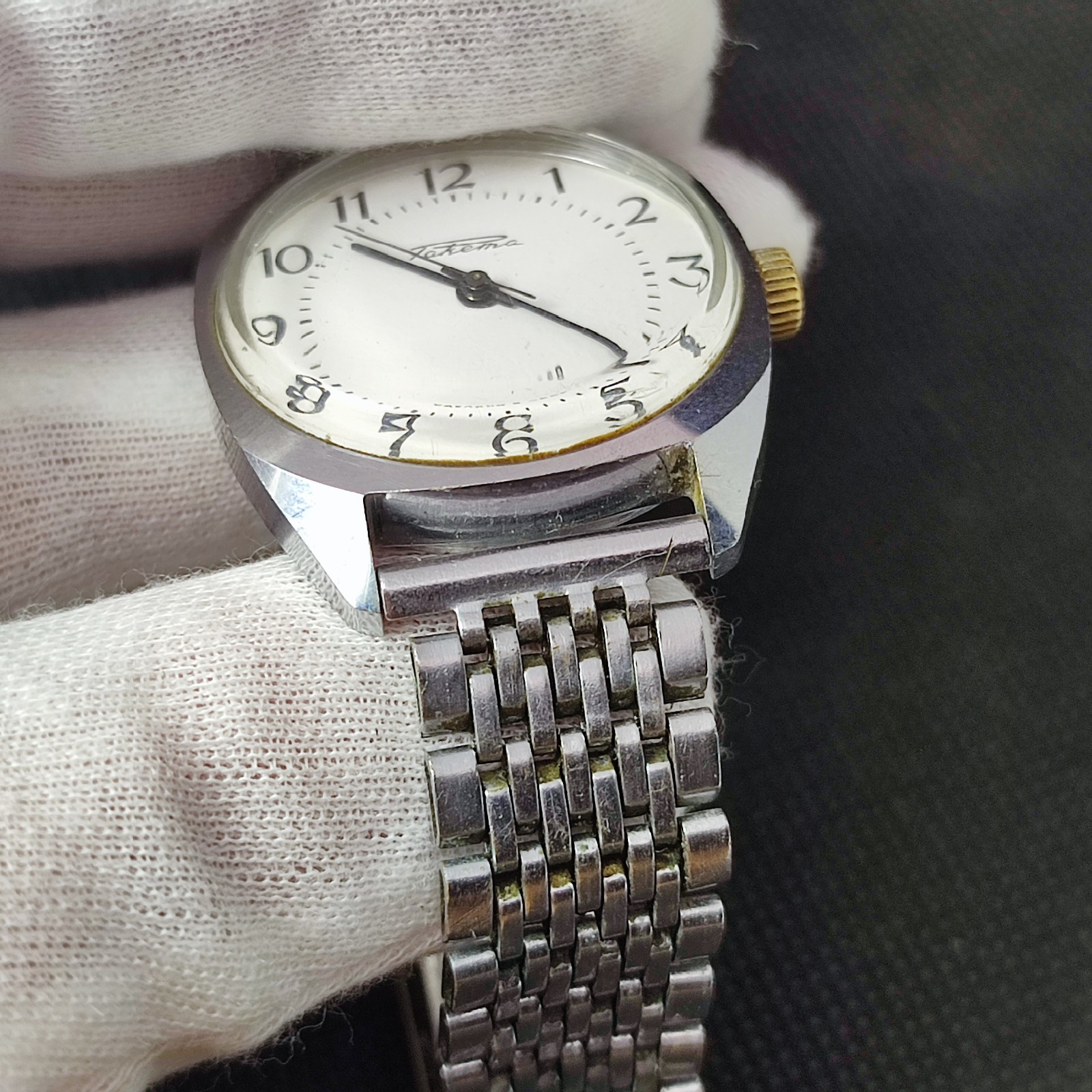 ⭐Vintage Soviet wrist watch Raketa mechanical 2609.HA 17 jewels made in USSR 80s