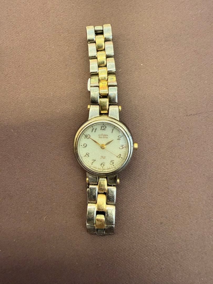 [Working] Citizen Eco-Drive E030-K16521 Solar Gold Ladies Watch
