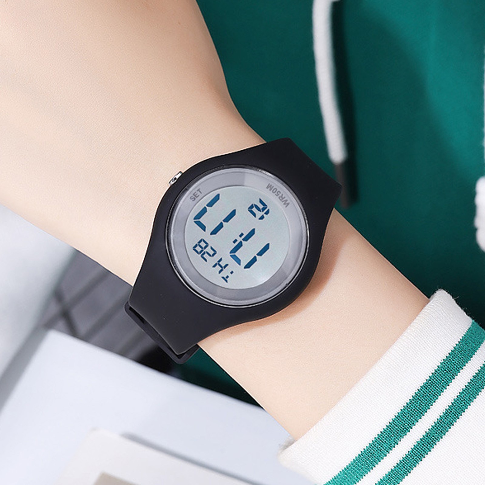 Kids Sports Watch Kids Digital Watch Alarm Stopwatch For 5 To 15 Years Old
