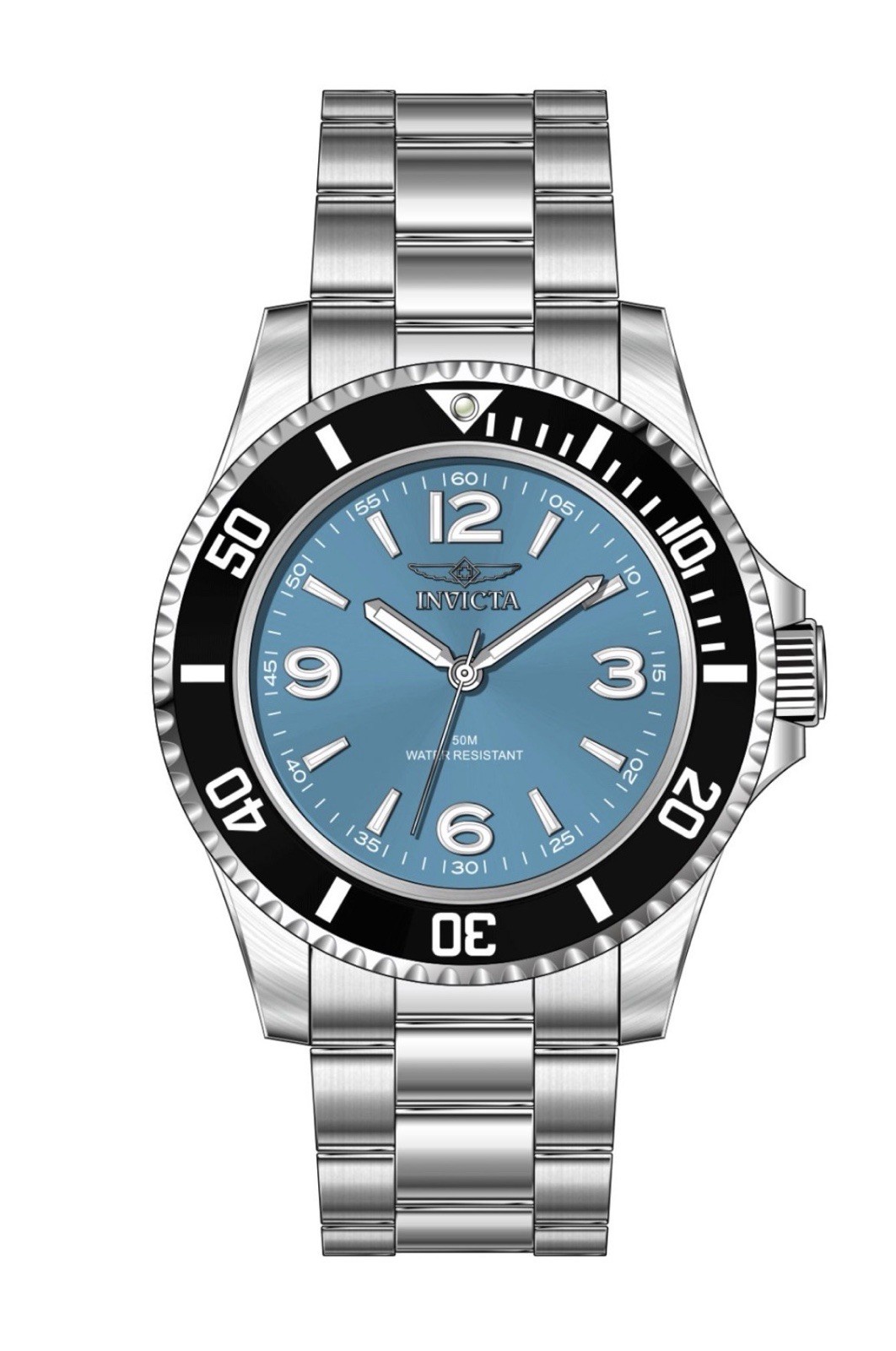 Invicta Specialty Velario 69726 41mm Light Blue Dial Stainless Steel Men’s Watch