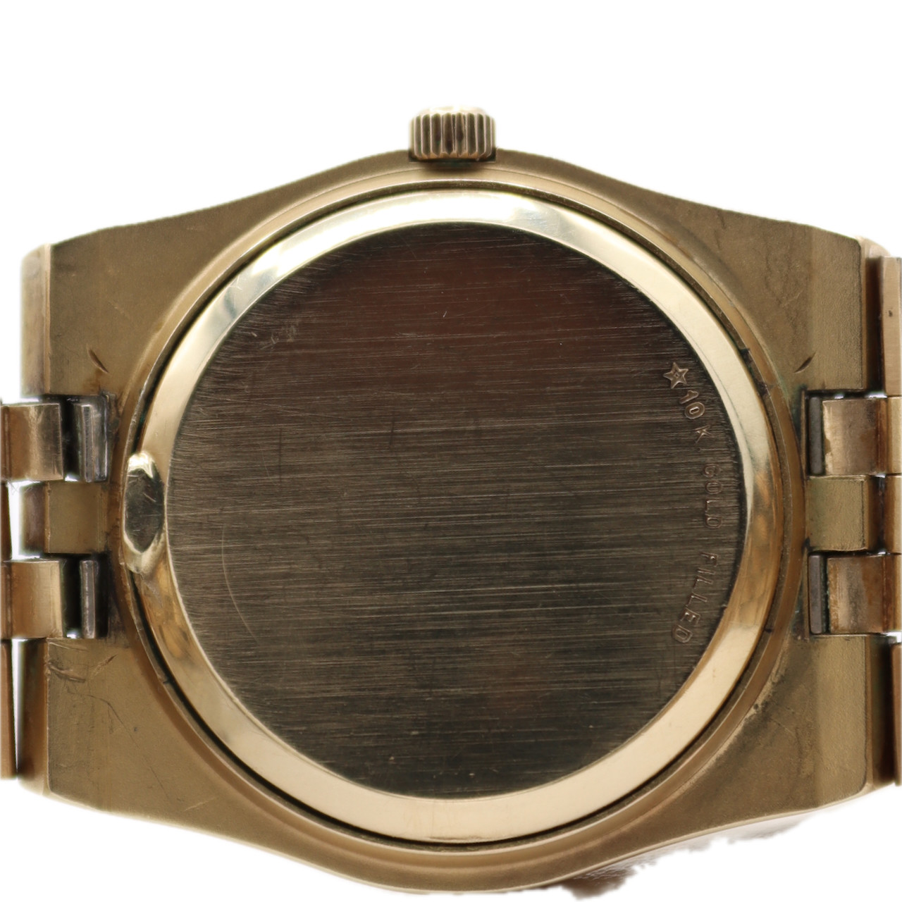 Vintage 34mm 1977 Omega 198.0118 Constellation Chronometer Quartz Swiss 10k GF